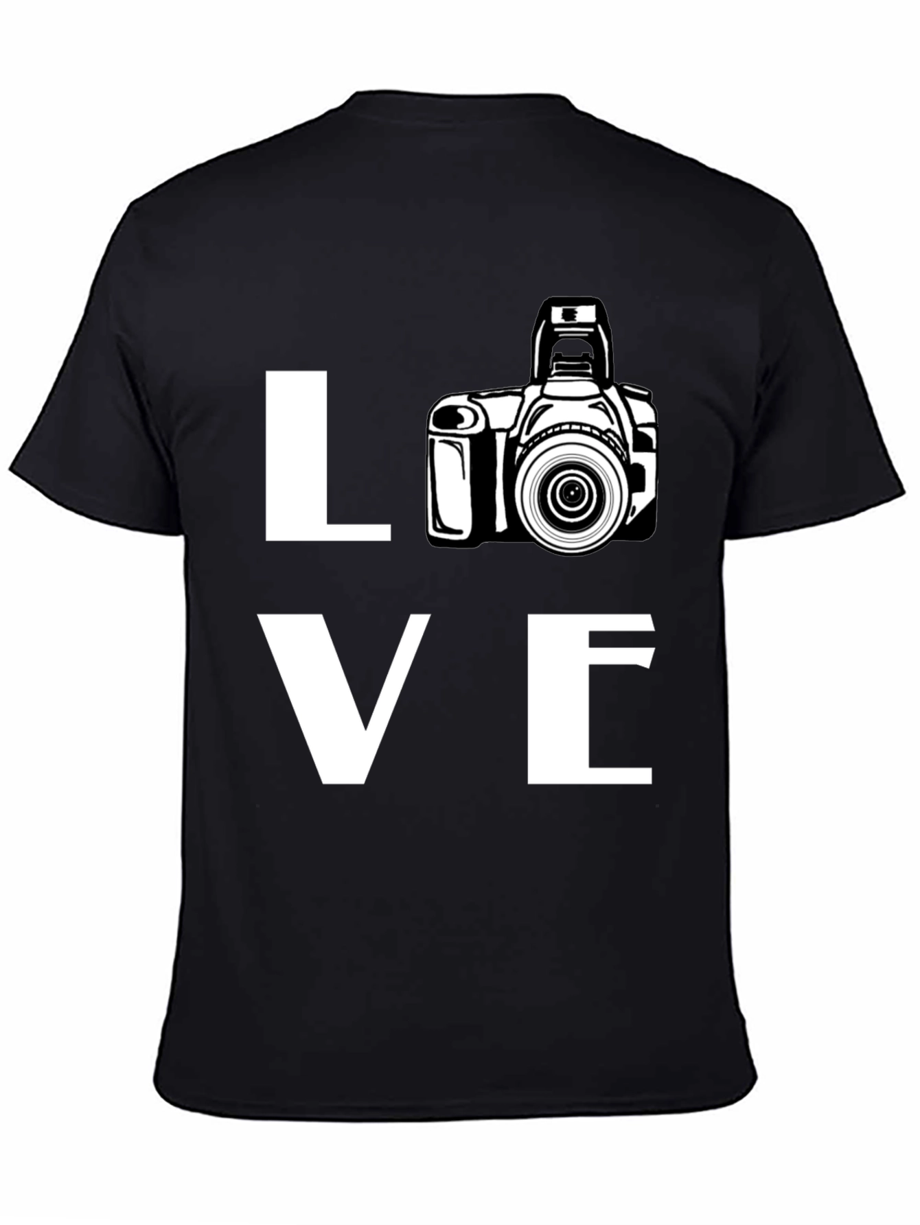 Love Photography T-Shirt - Unisex Black Tee