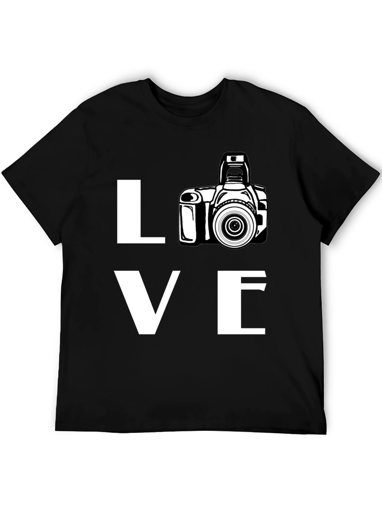 Love Photography T-Shirt - Unisex Black Tee