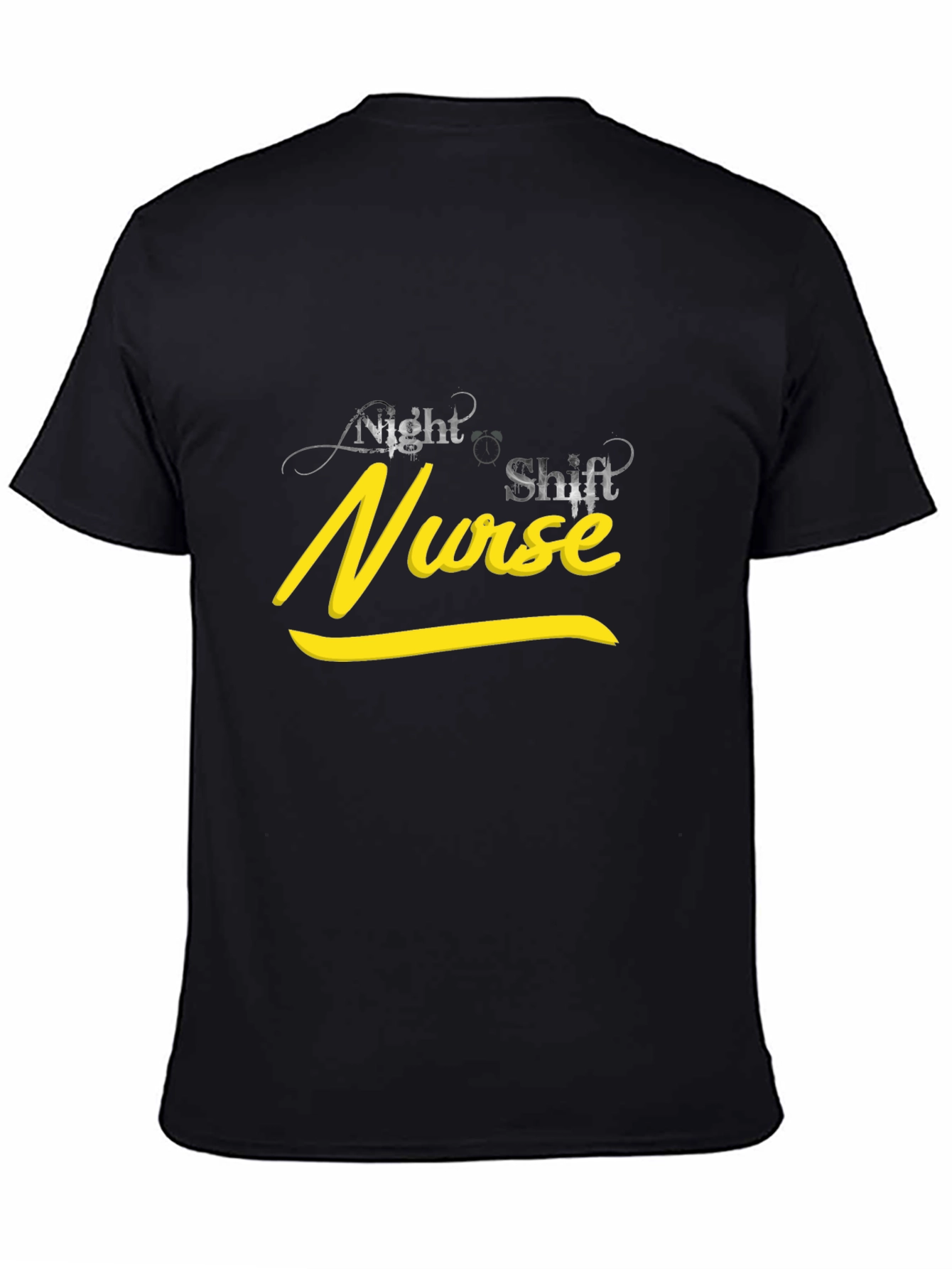 Night Shift Nurse Black T-Shirt