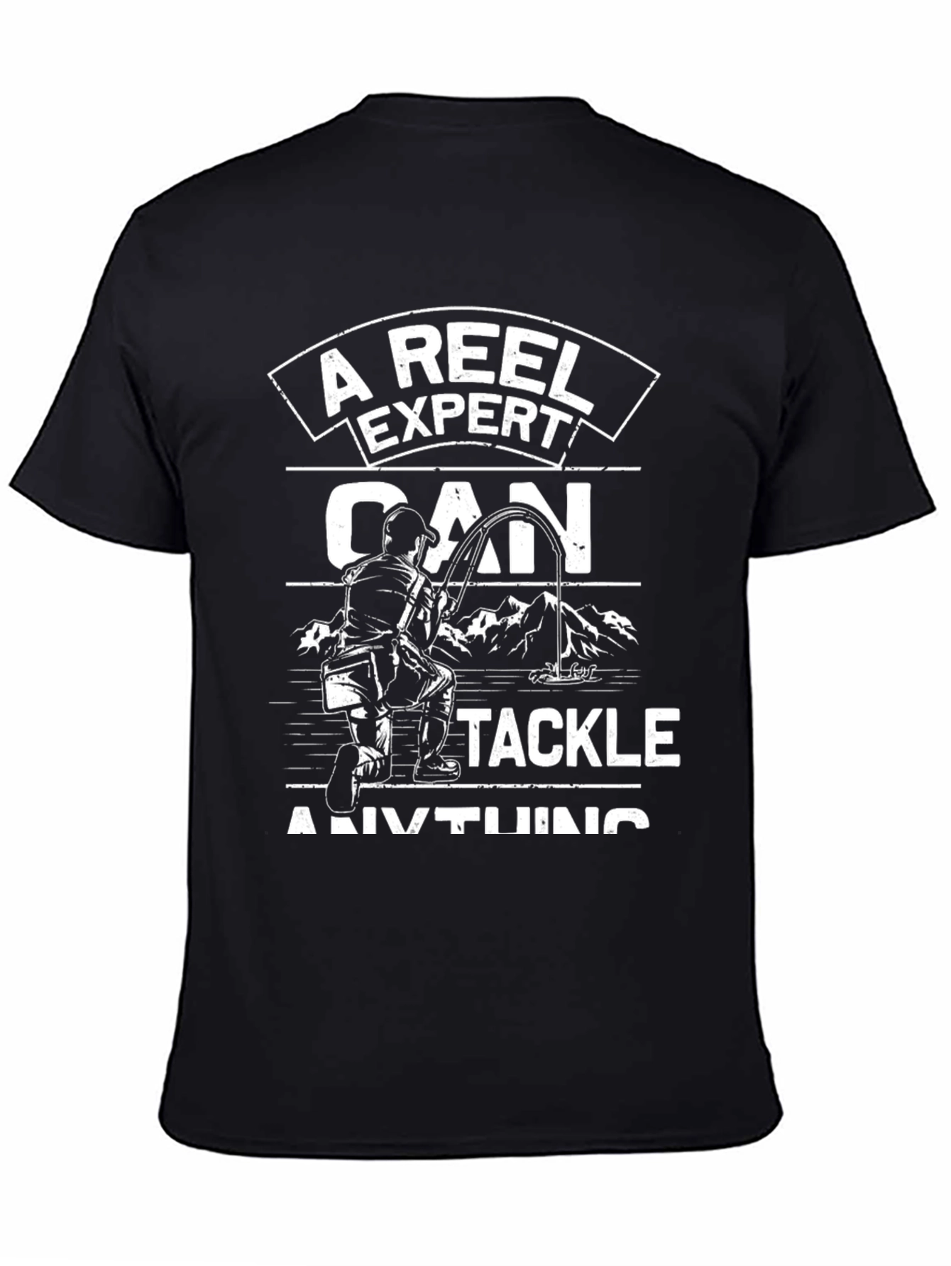 A Reel Expert T-Shirt Fishing Humor Tee
