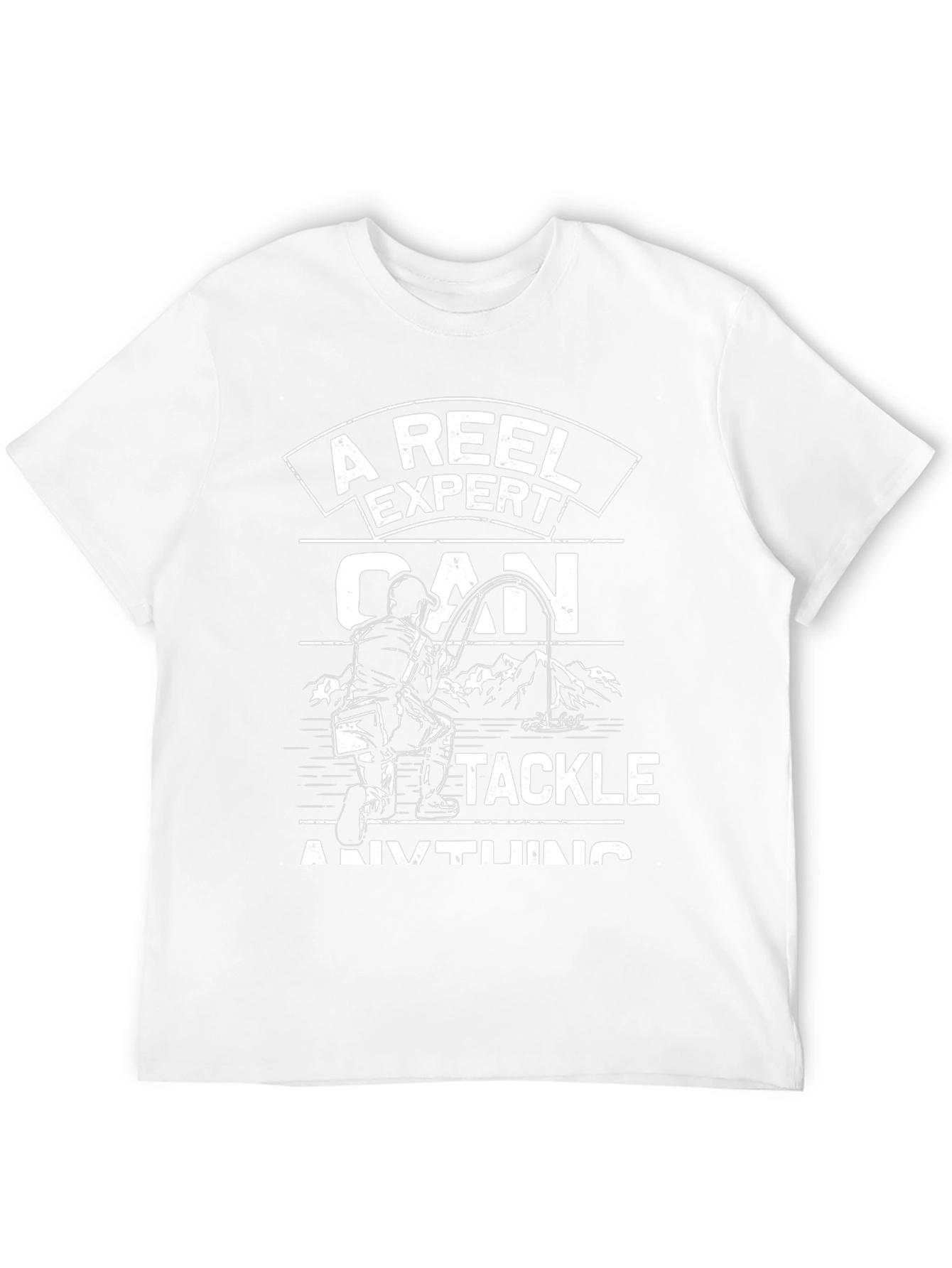 A Reel Expert T-Shirt Fishing Humor Tee