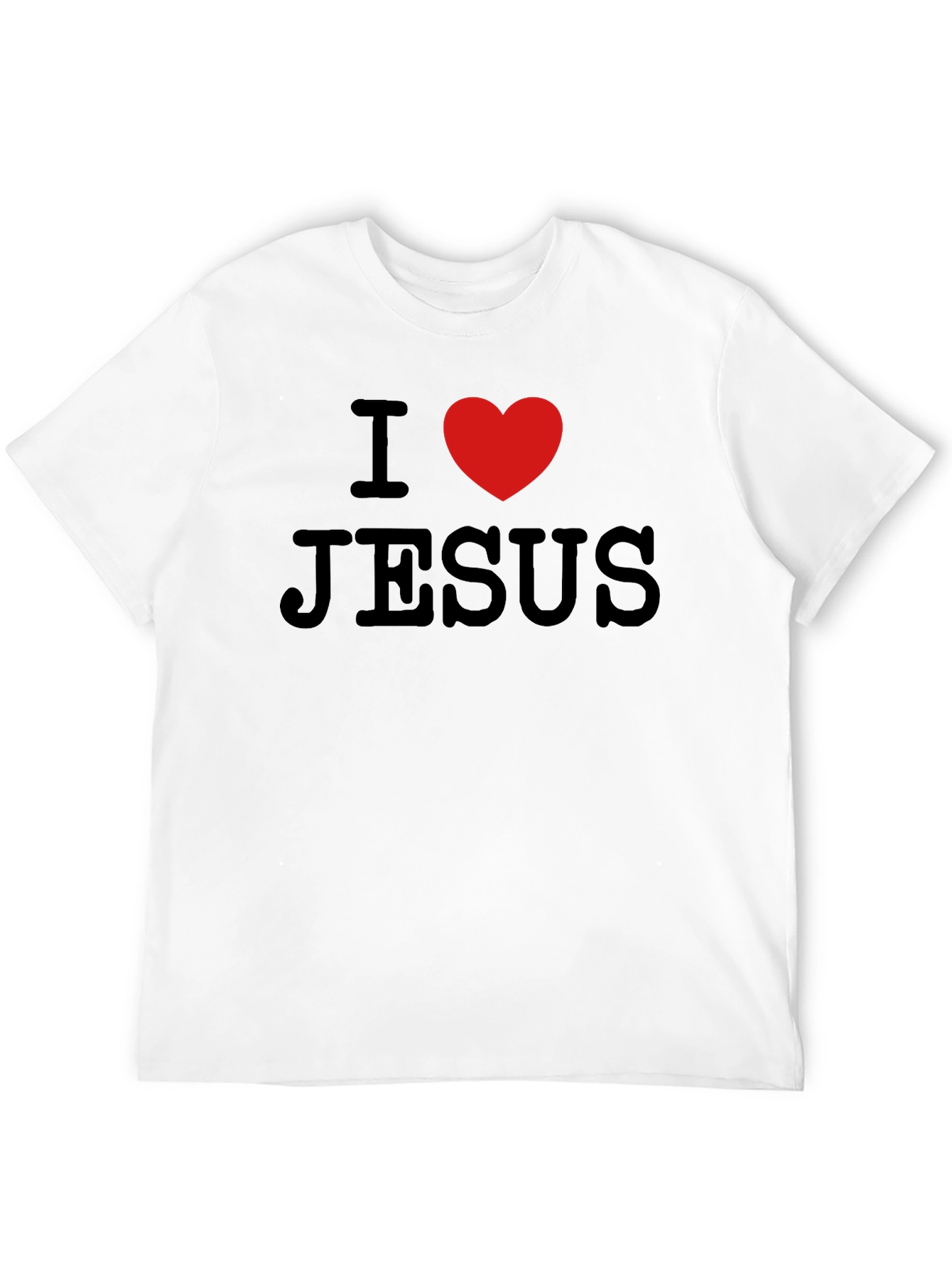 I Love Jesus T-Shirt - Religious Graphic Tee