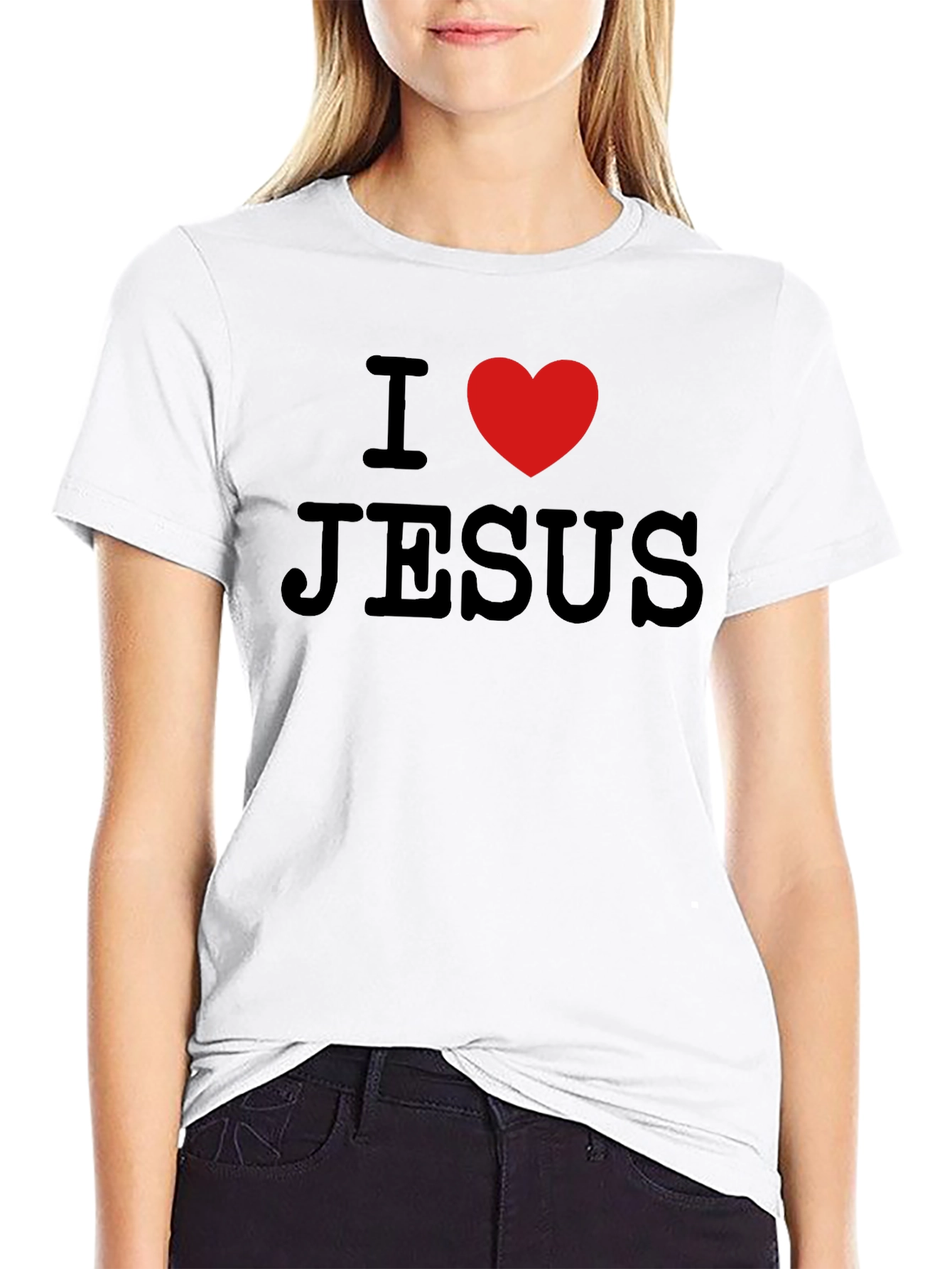 I Love Jesus T-Shirt - Religious Graphic Tee