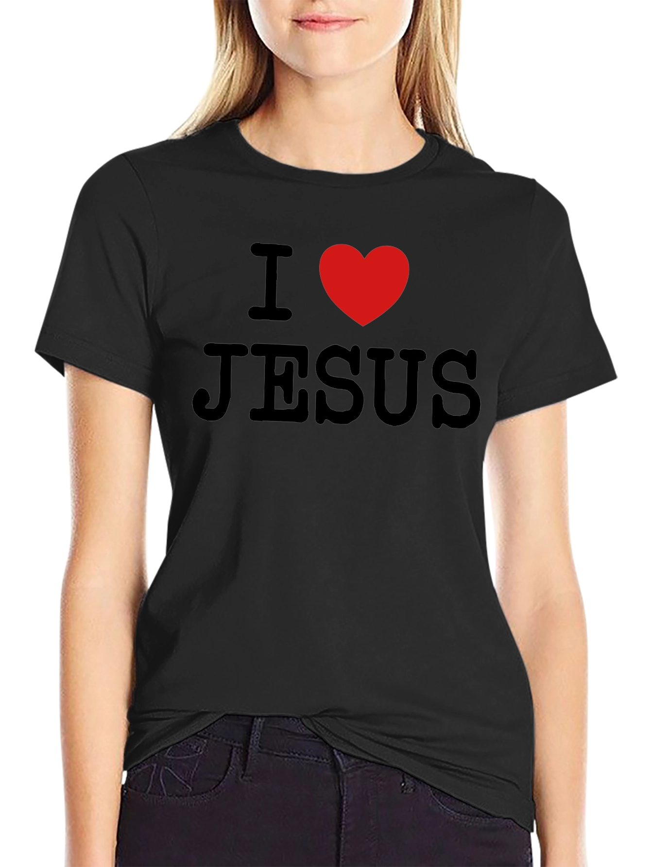 I Love Jesus T-Shirt - Religious Graphic Tee