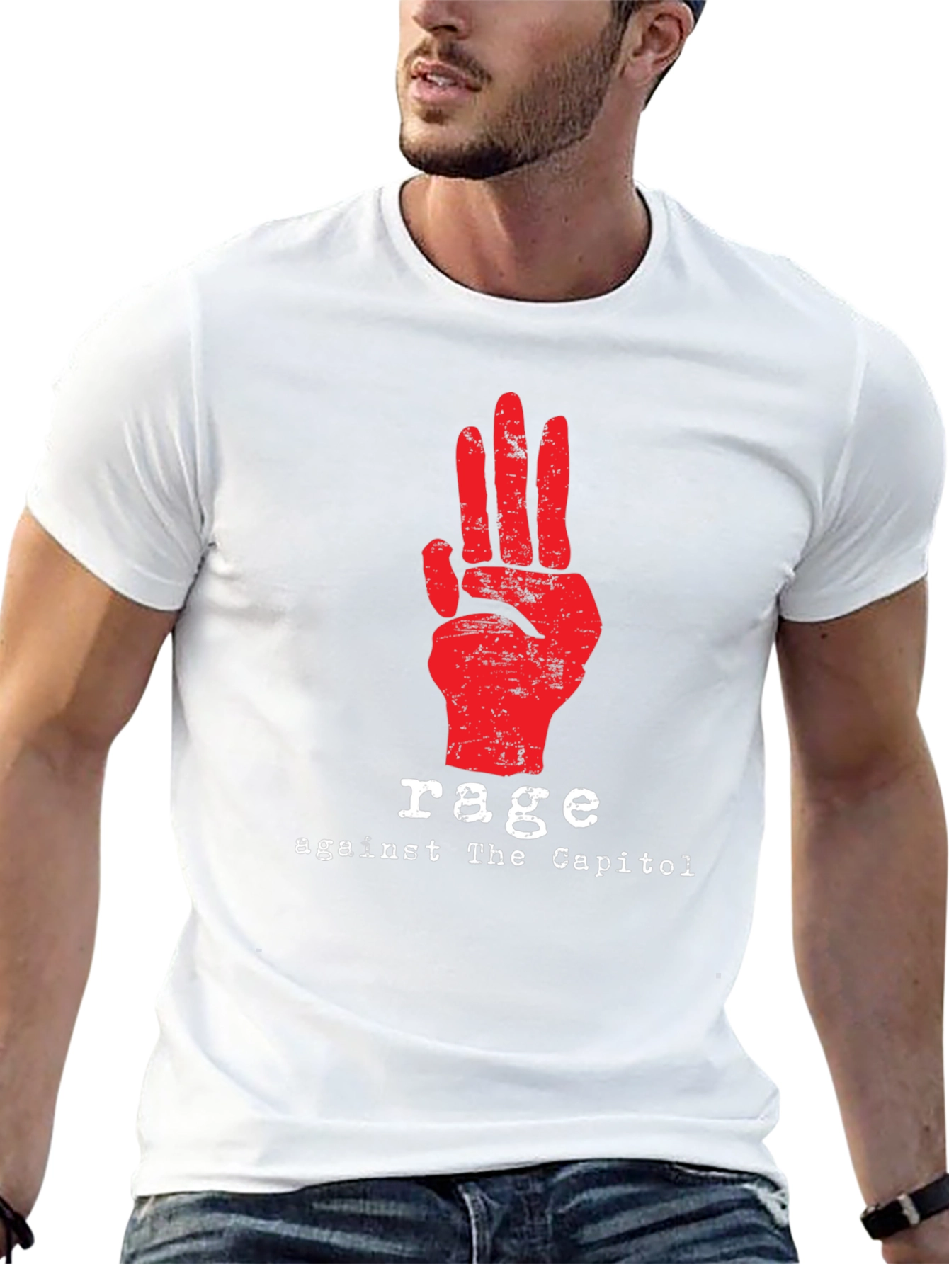 Rage Against The Capitol Graphic T-Shirt