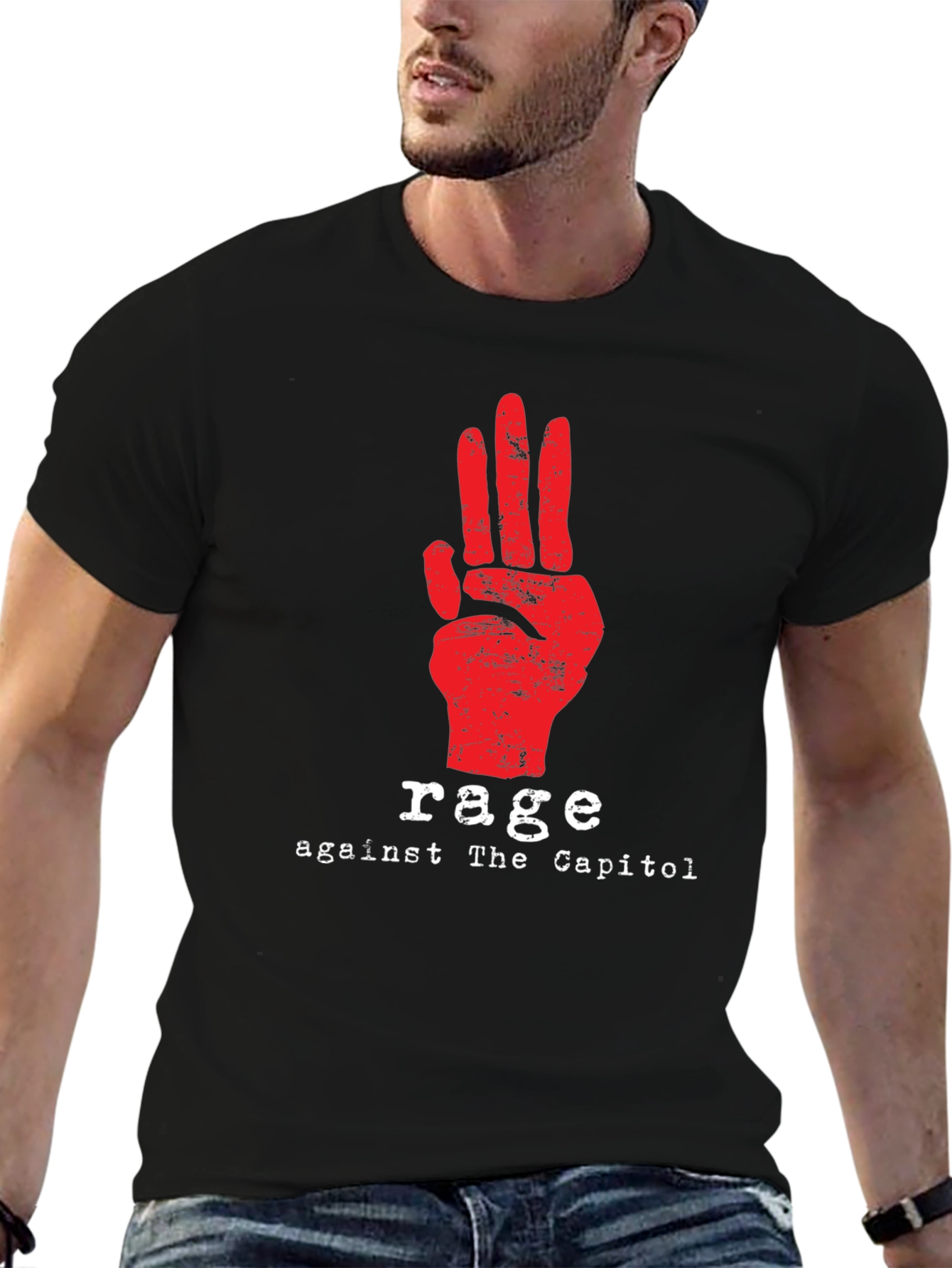 Rage Against The Capitol Graphic T-Shirt