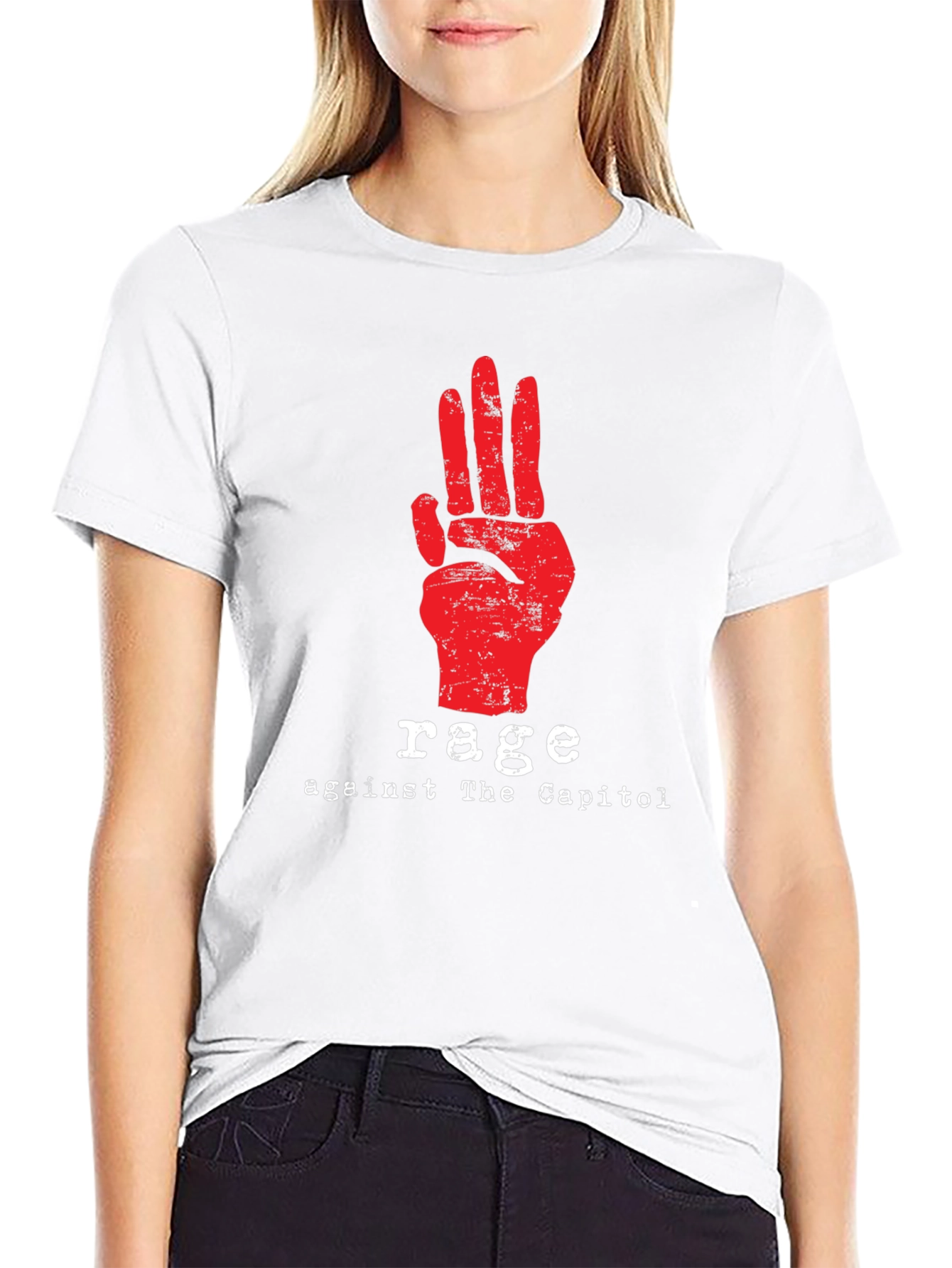 Rage Against The Capitol Graphic T-Shirt
