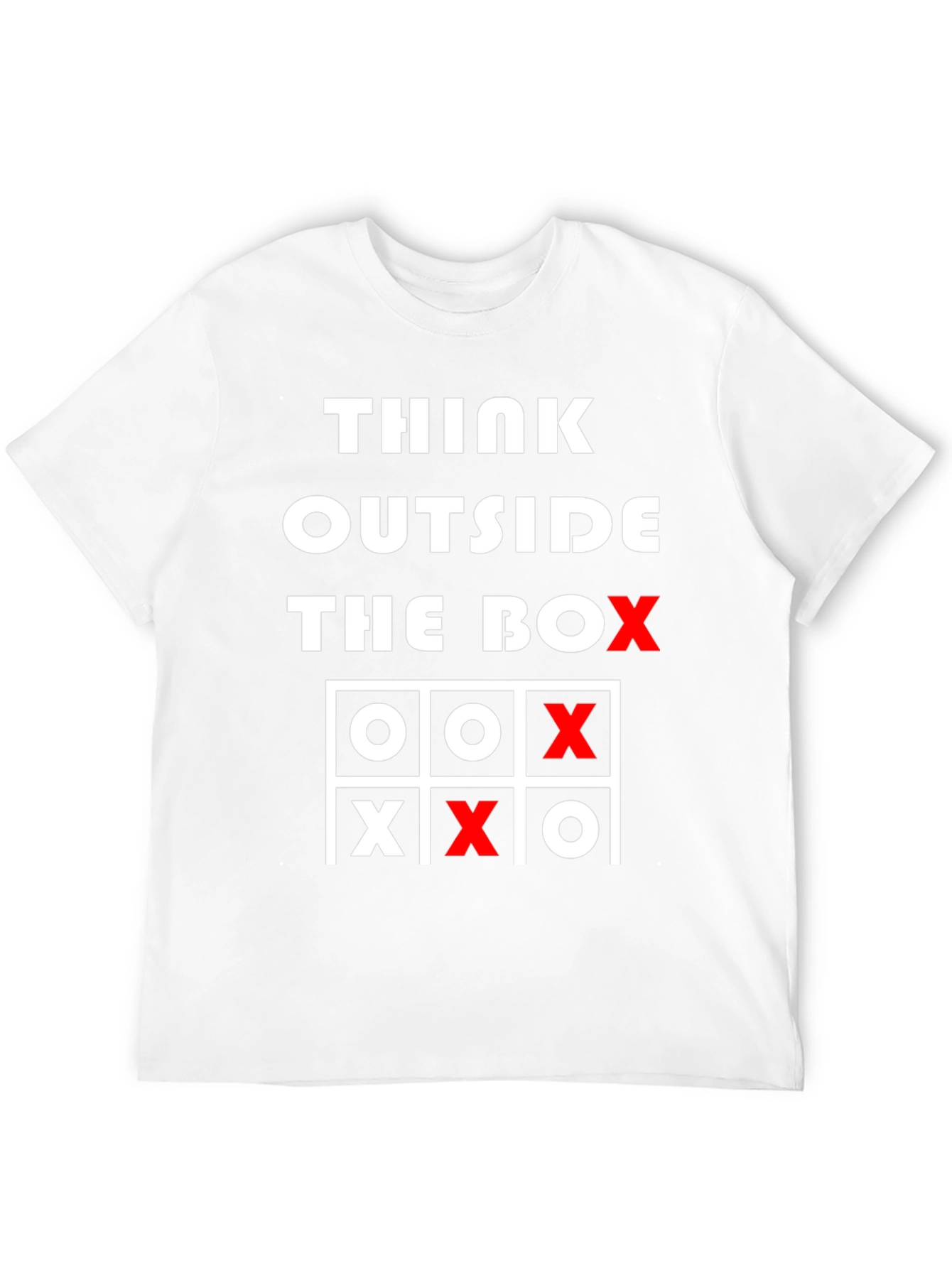 Think Outside the Box Tic-Tac-Toe Graphic Tee