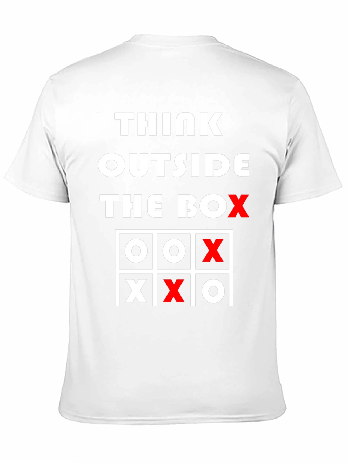 Think Outside the Box Tic-Tac-Toe Graphic Tee