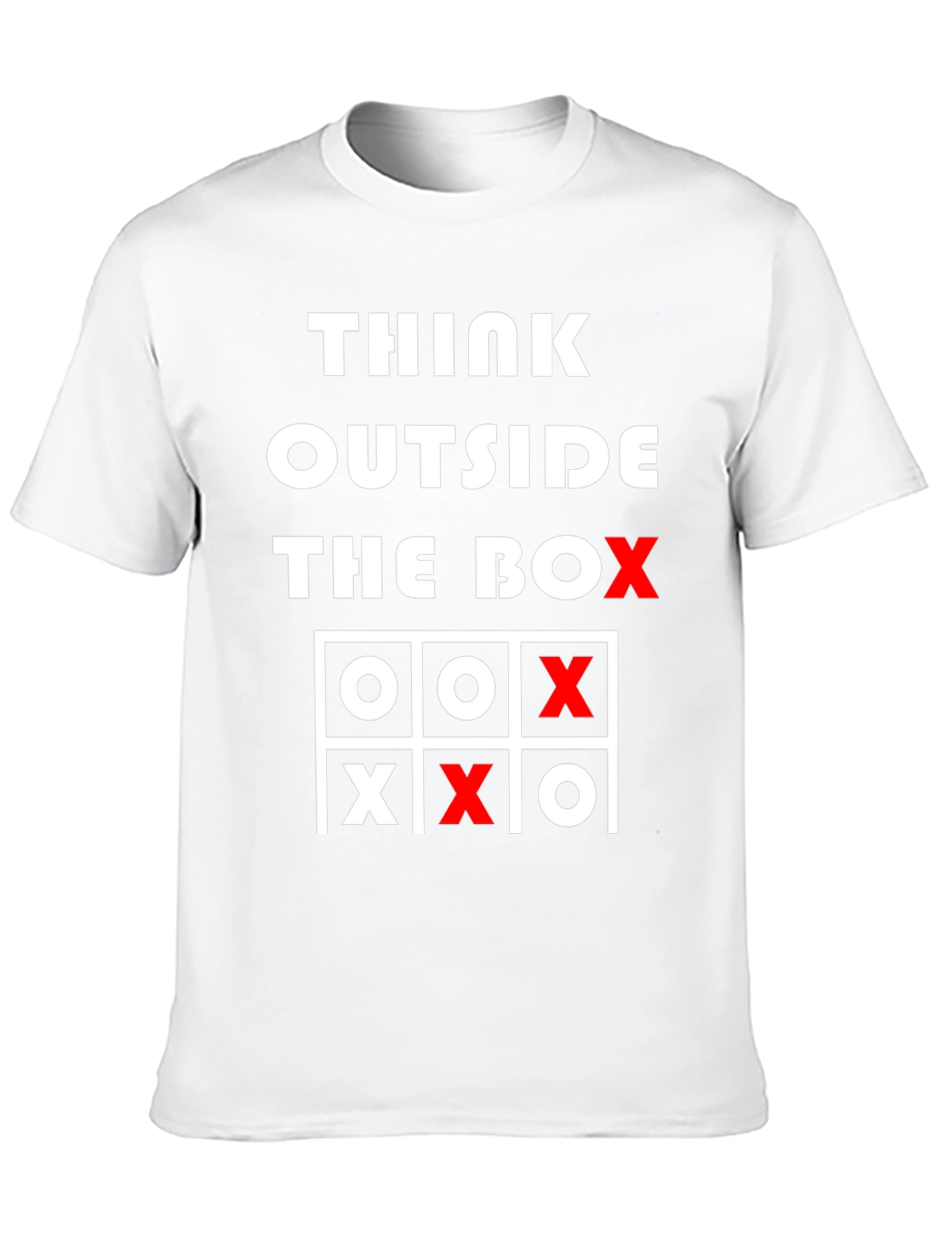 Think Outside the Box Tic-Tac-Toe Graphic Tee
