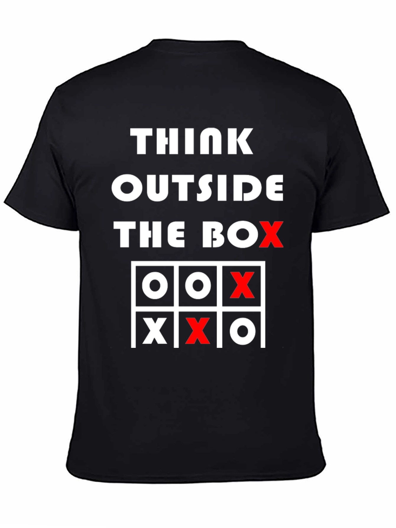 Think Outside the Box Tic-Tac-Toe Graphic Tee