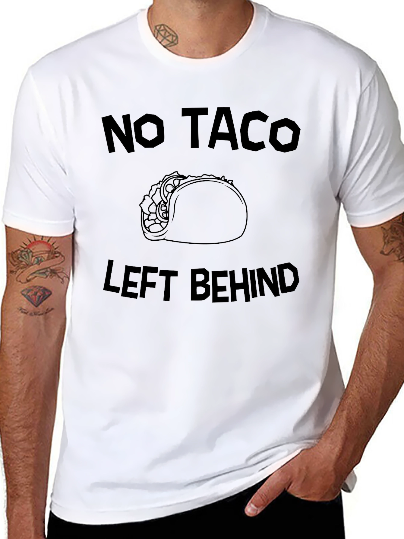No Taco Left Behind Graphic Tee