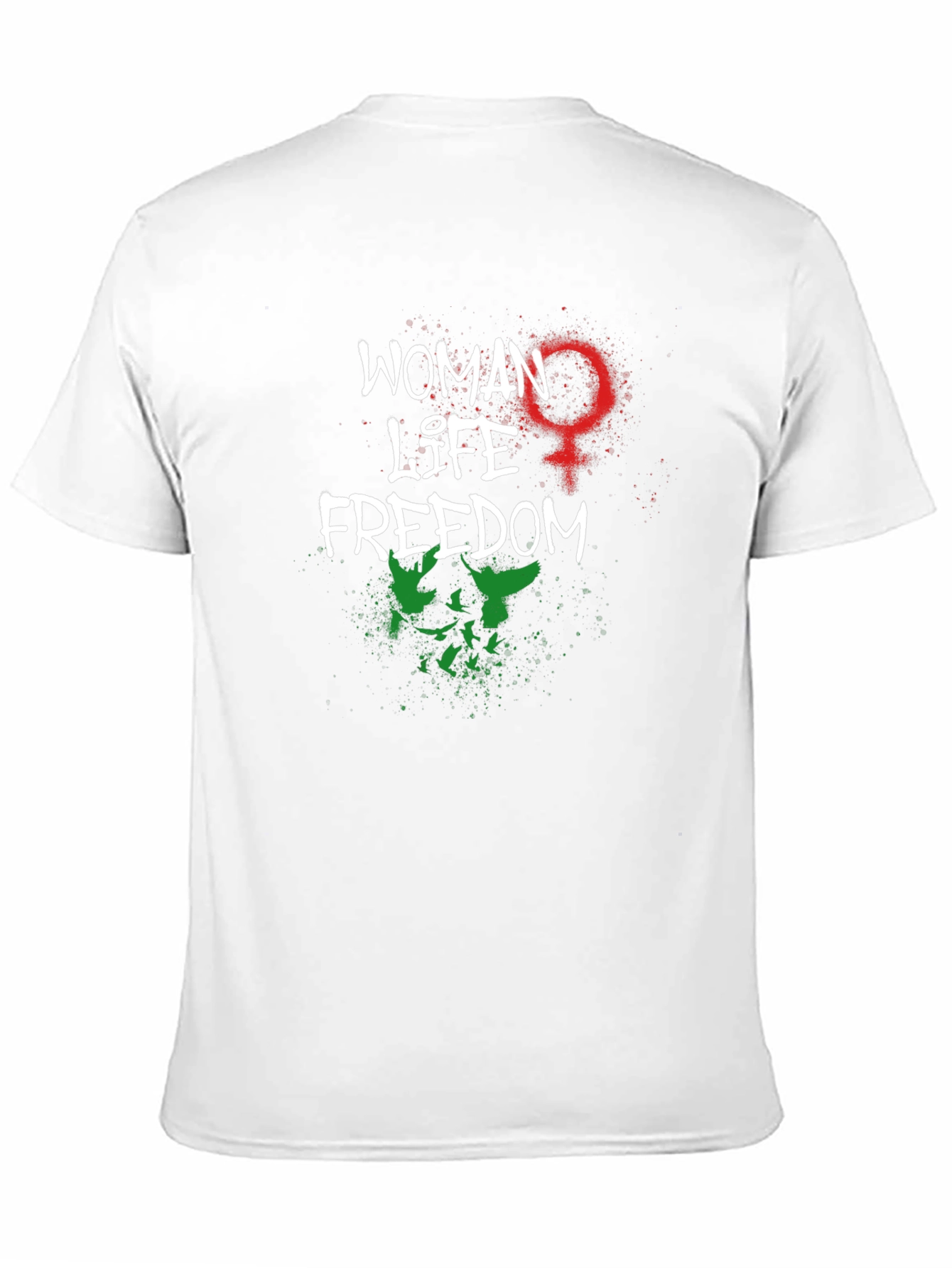 Woman Life Freedom T-Shirt - Empowering Graphic Tee