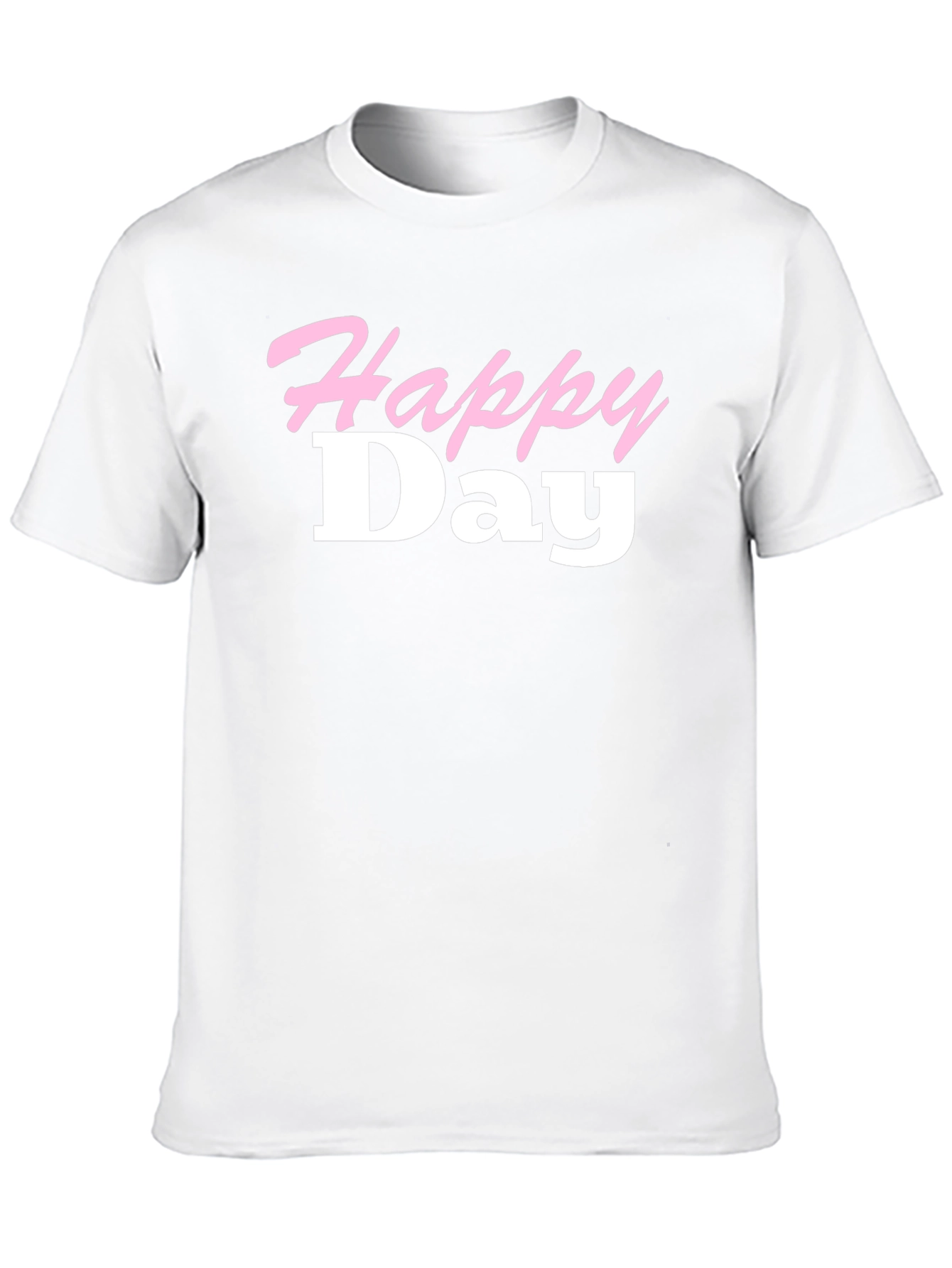 Happy Day Black T-Shirt