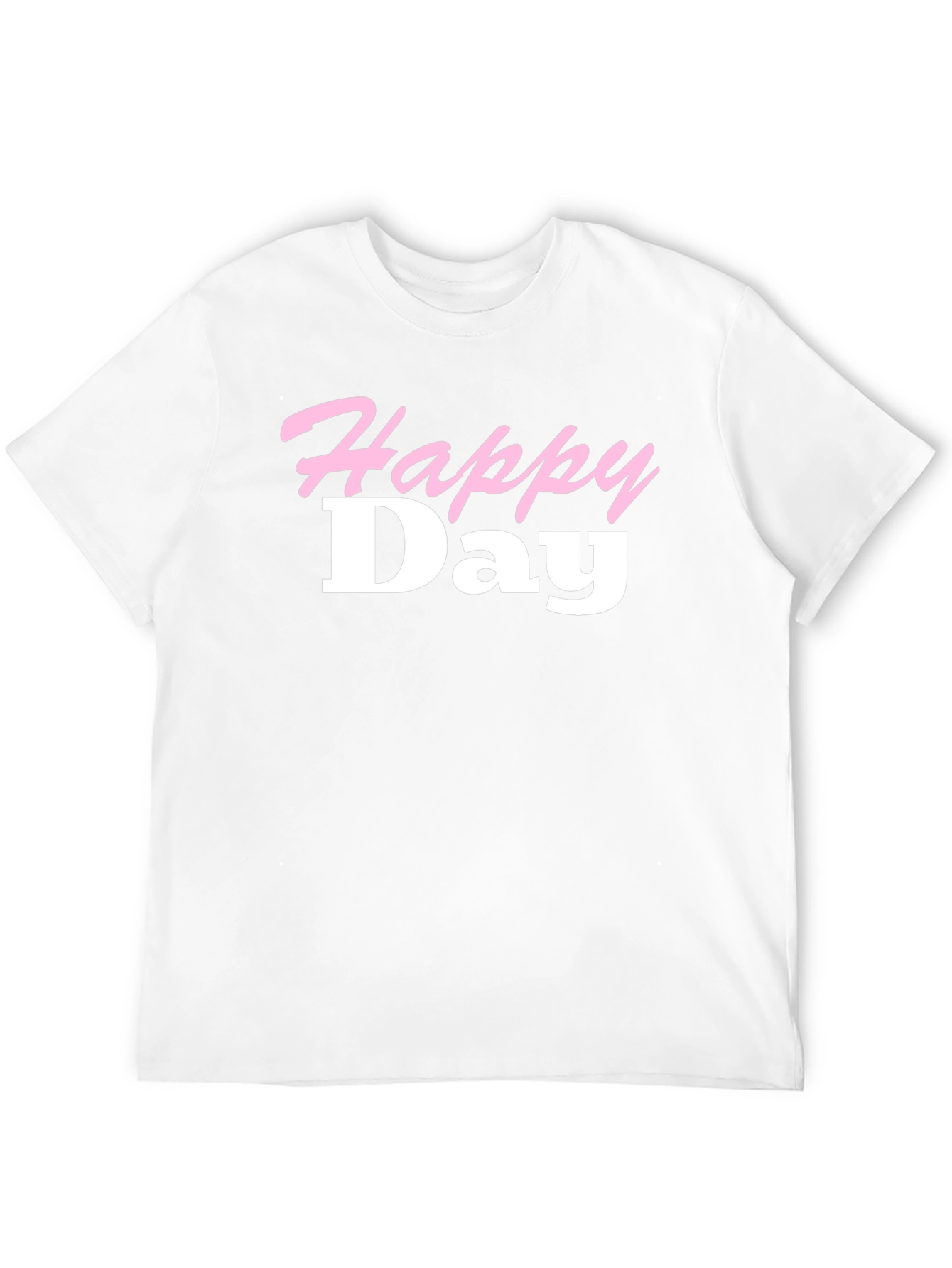 Happy Day Black T-Shirt