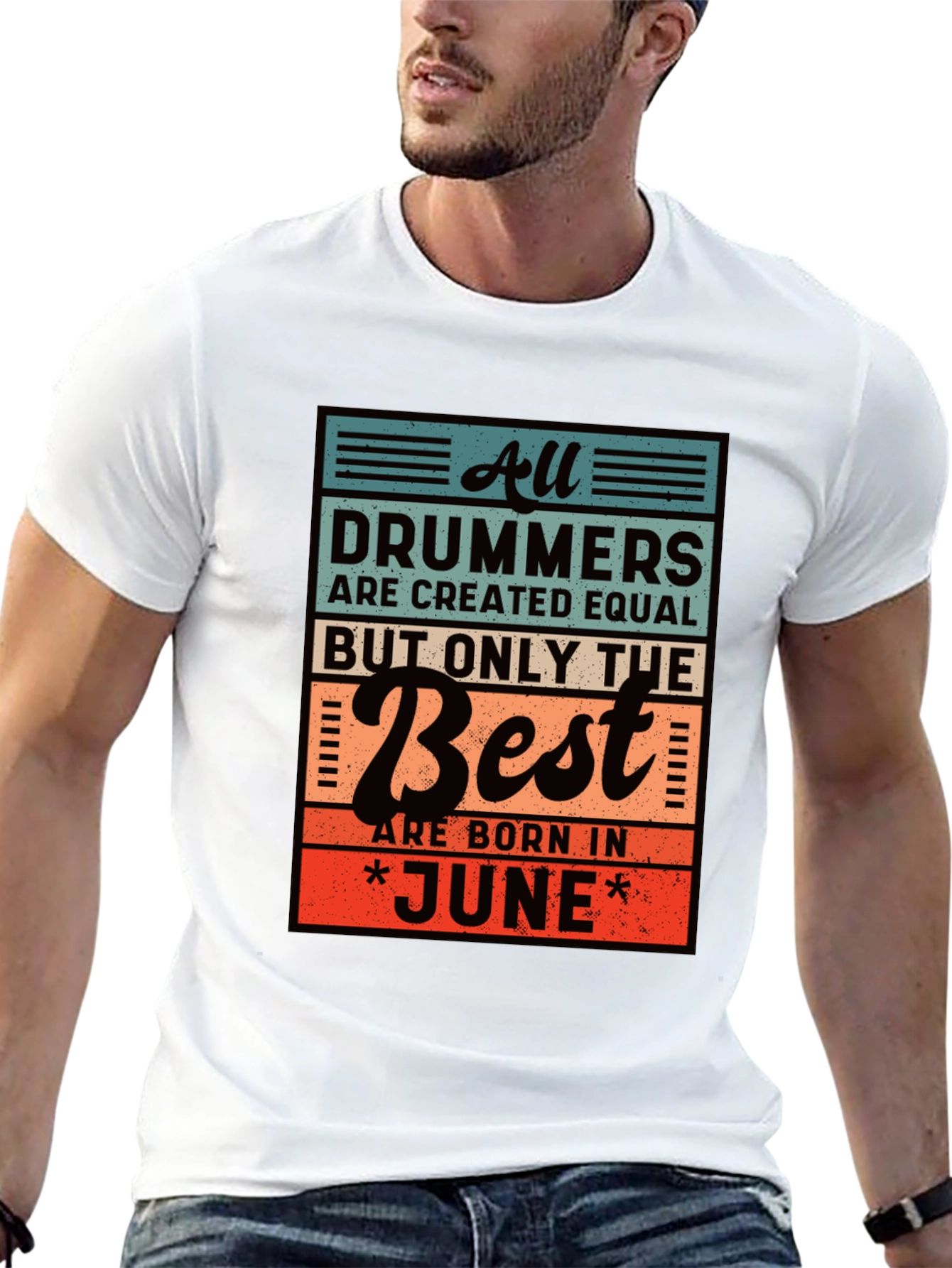 Drummers Born in June T-Shirt