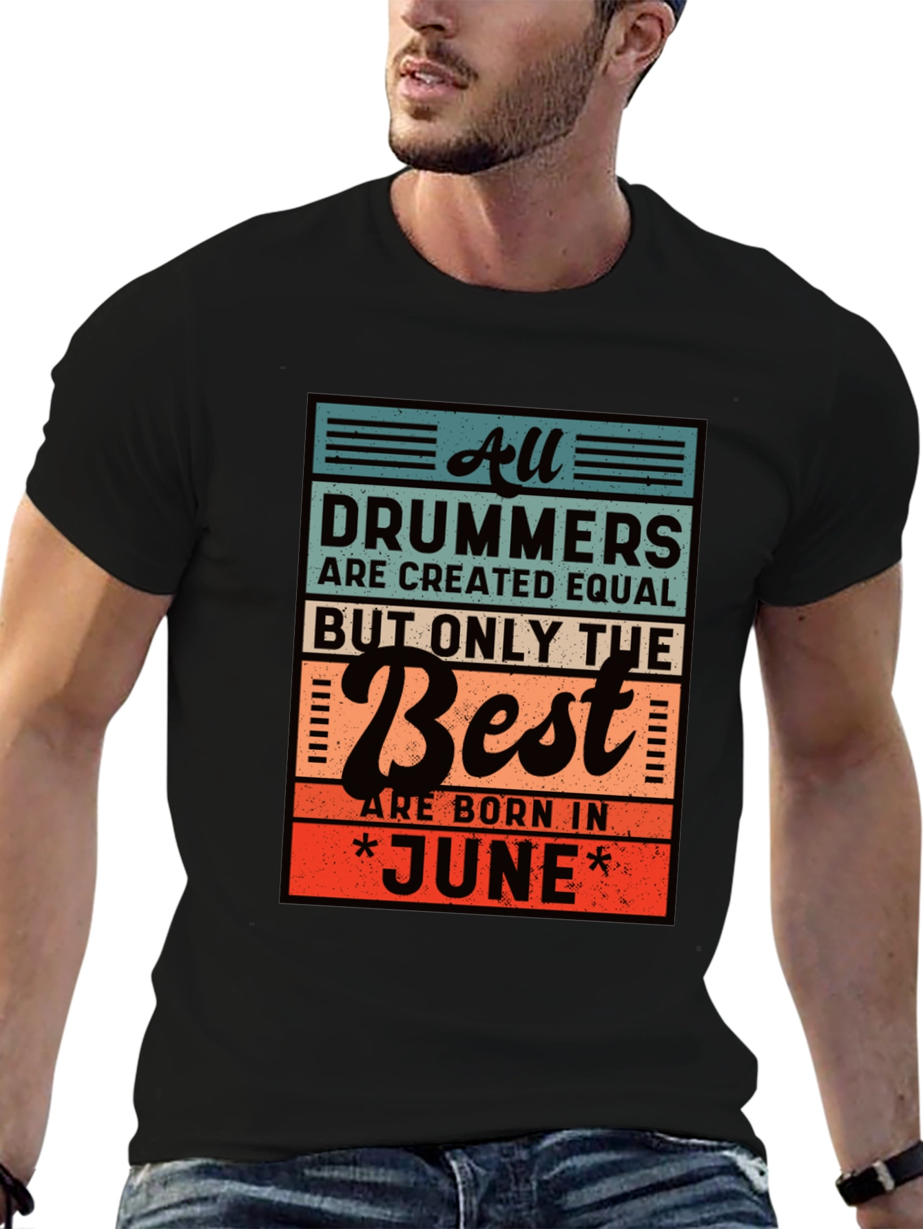Drummers Born in June T-Shirt