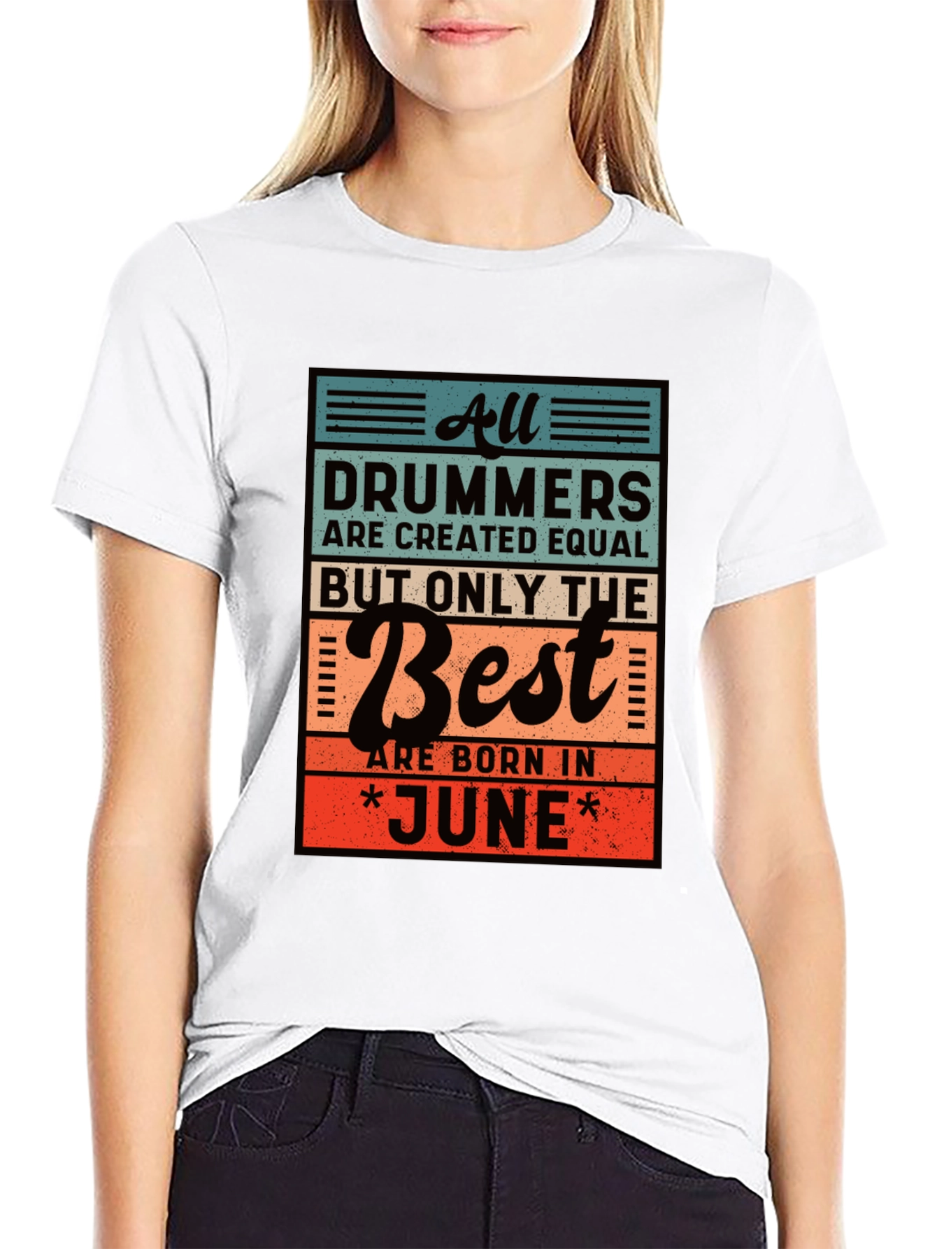 Drummers Born in June T-Shirt