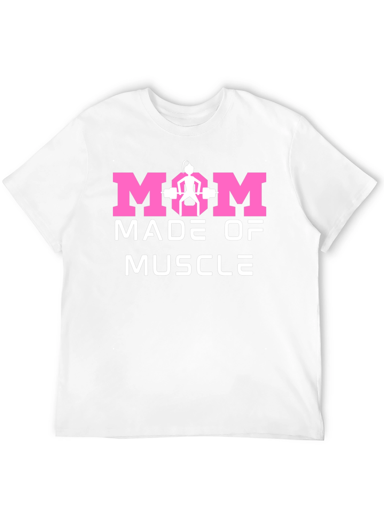 Mom Made of Muscle Black T-Shirt