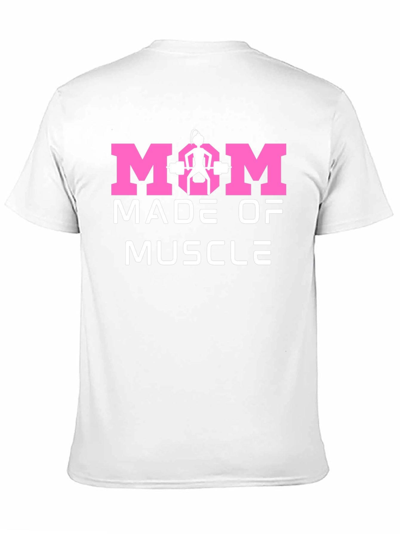 Mom Made of Muscle Black T-Shirt