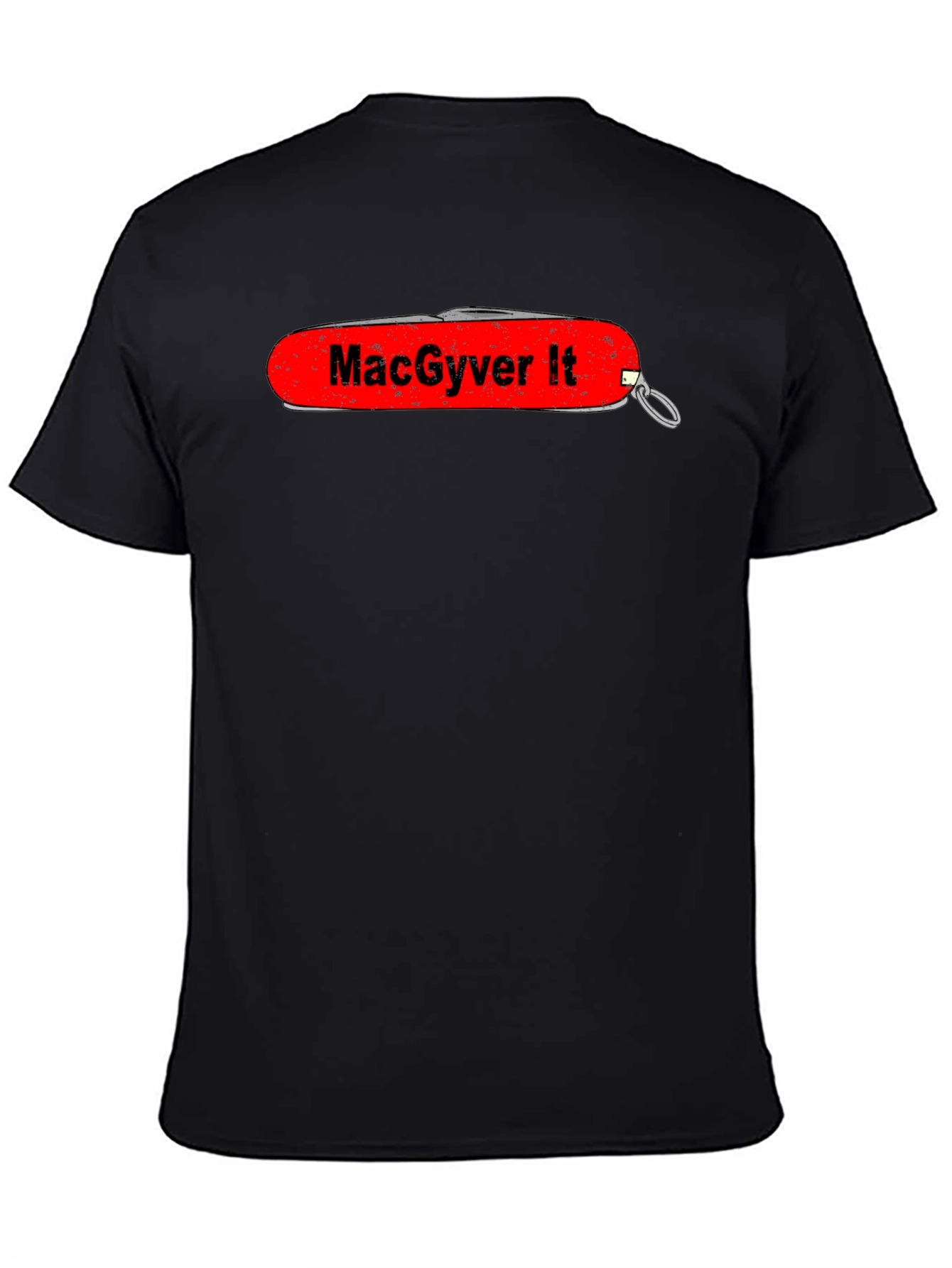 MacGyver It Swiss Army Knife Graphic T-Shirt