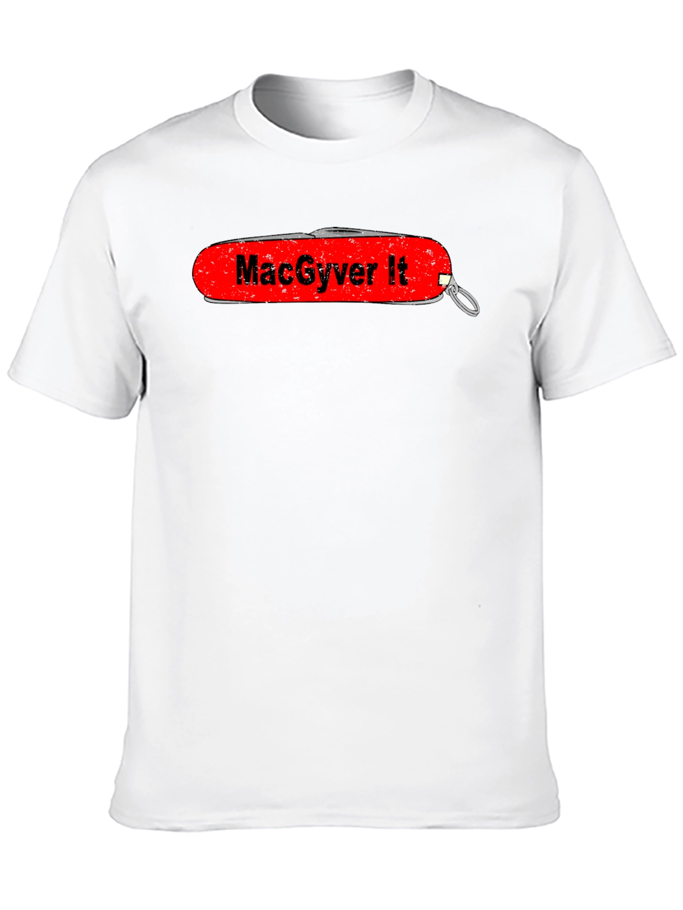 MacGyver It Swiss Army Knife Graphic T-Shirt