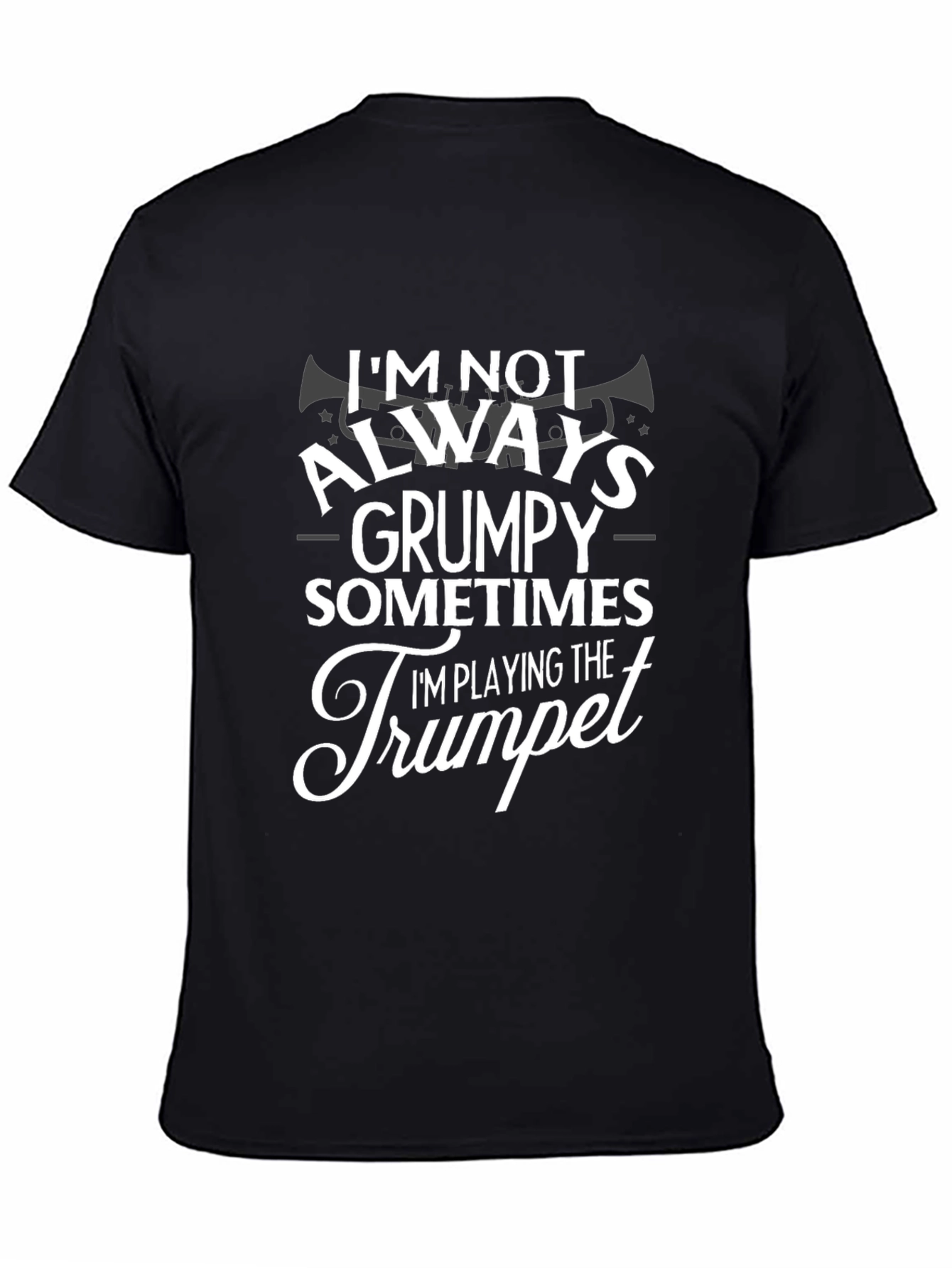 Funny Trumpet Player Graphic T-Shirt