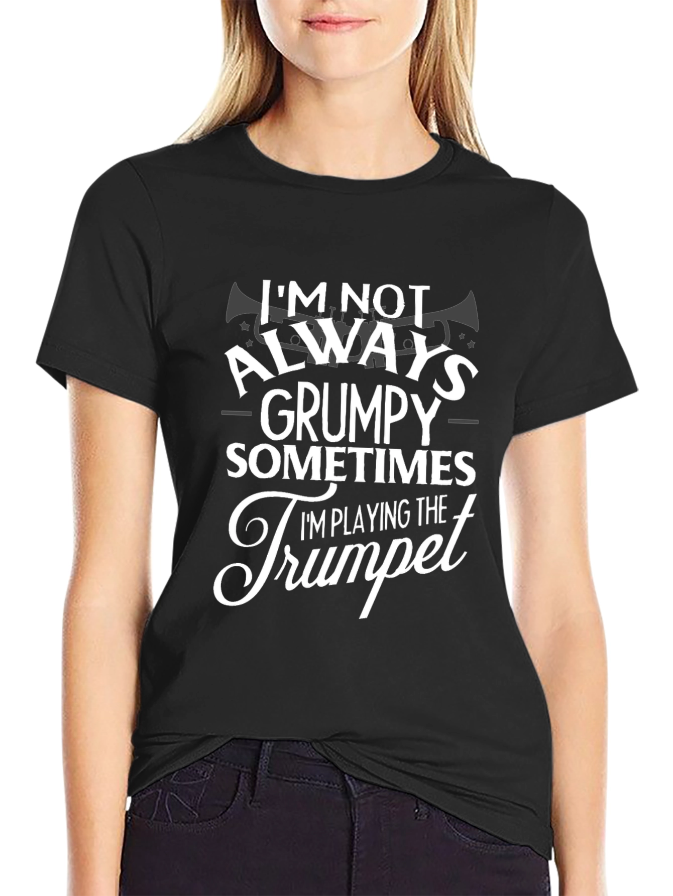 Funny Trumpet Player Graphic T-Shirt