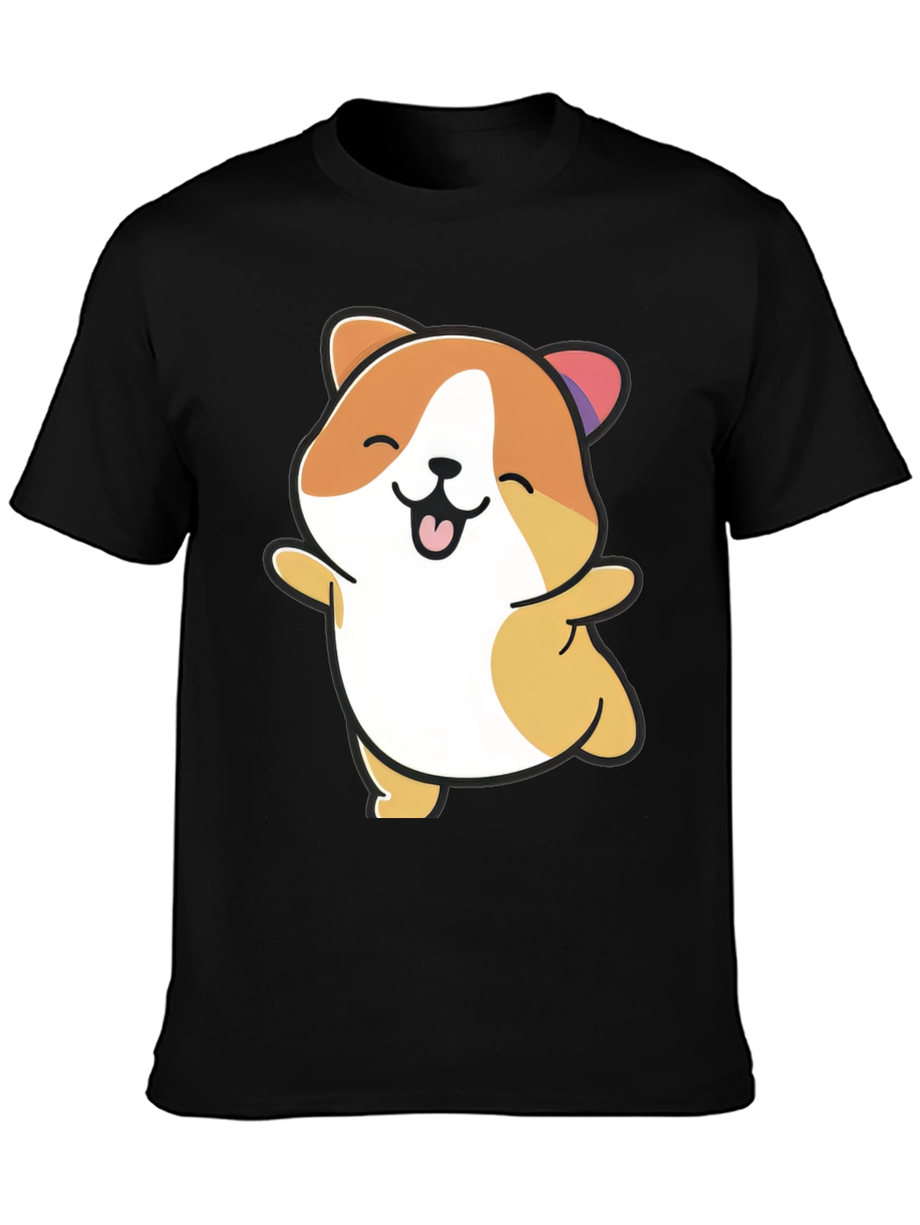 Cute Hamster Graphic T-Shirt