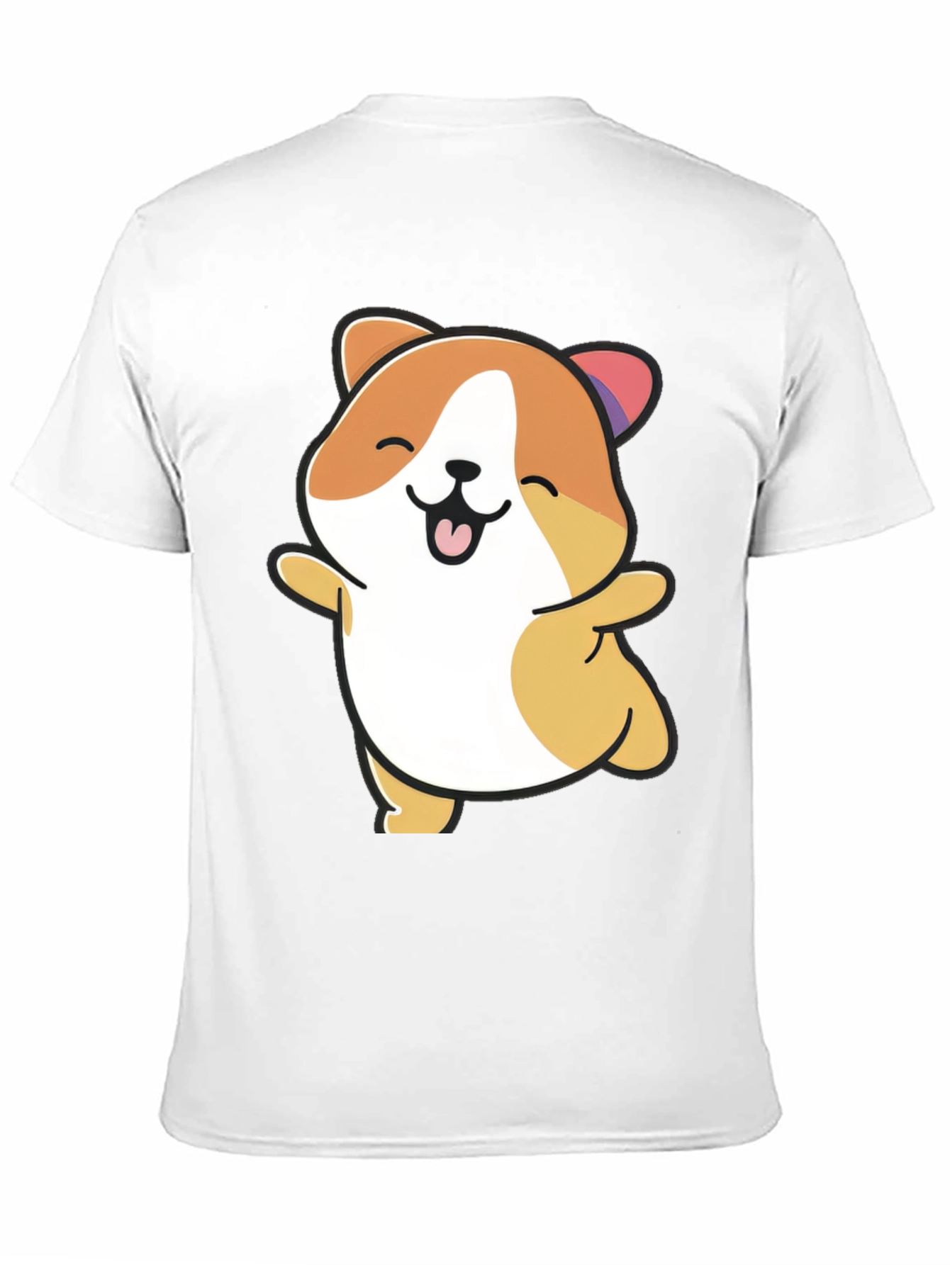 Cute Hamster Graphic T-Shirt