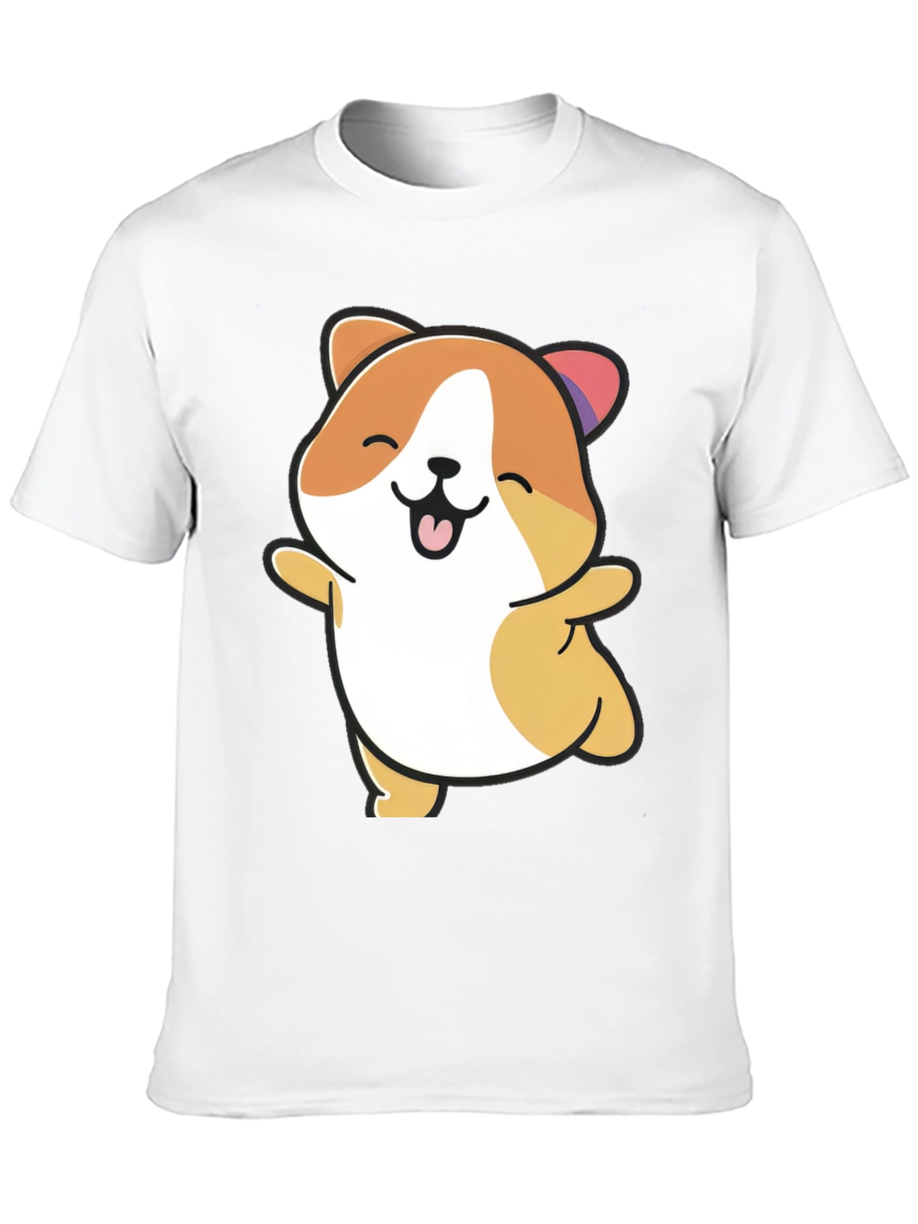 Cute Hamster Graphic T-Shirt