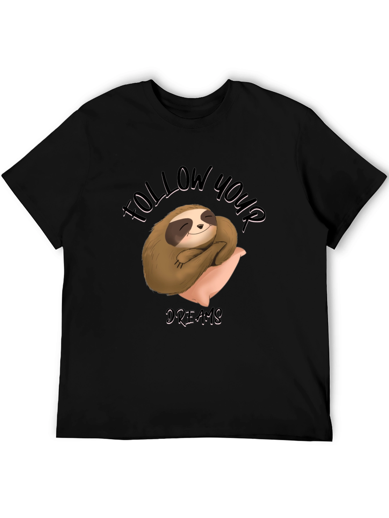 Sloth Follow Your Dreams Graphic Tee