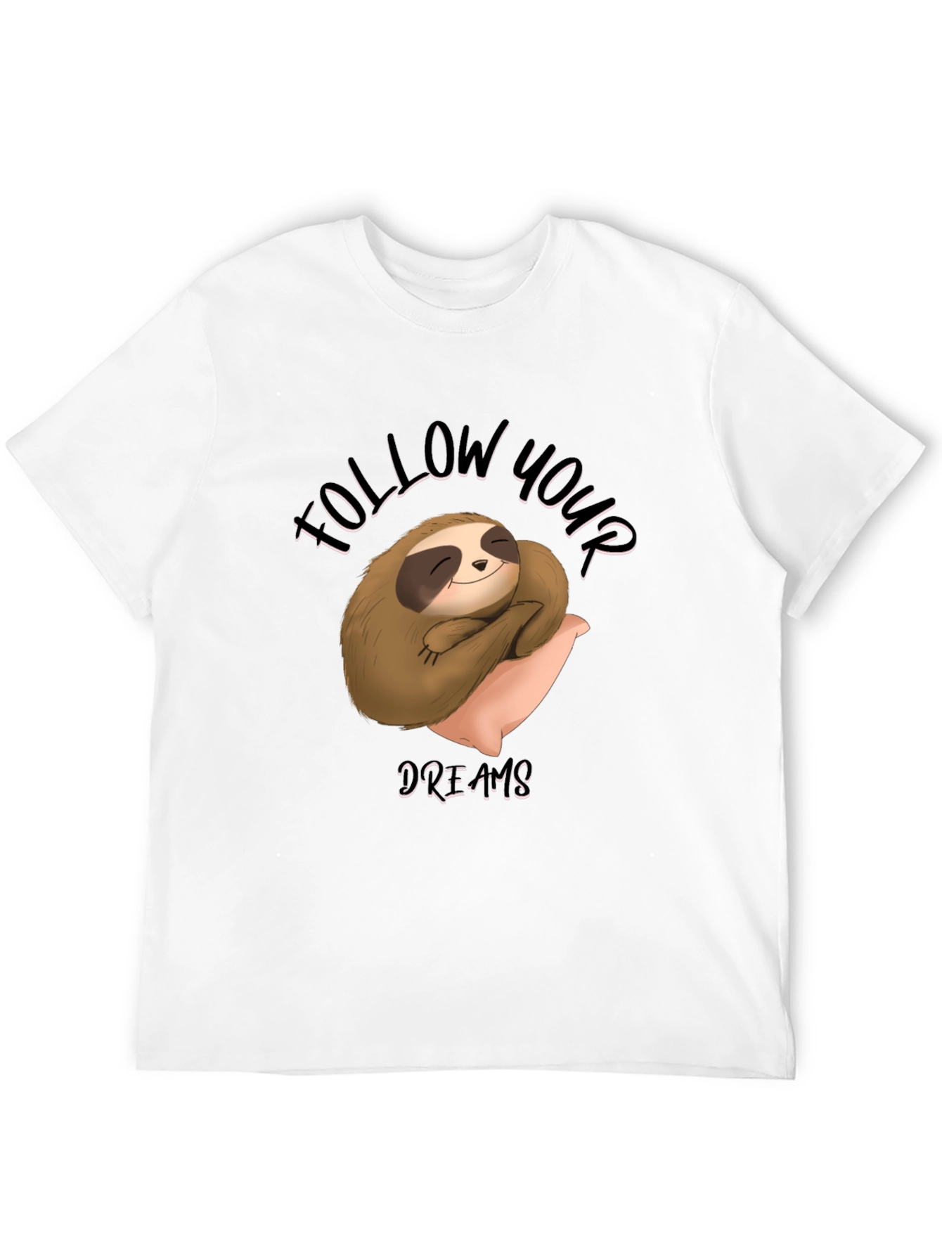 Sloth Follow Your Dreams Graphic Tee