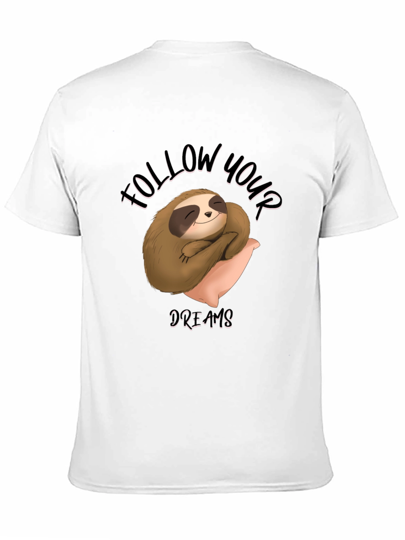 Sloth Follow Your Dreams Graphic Tee