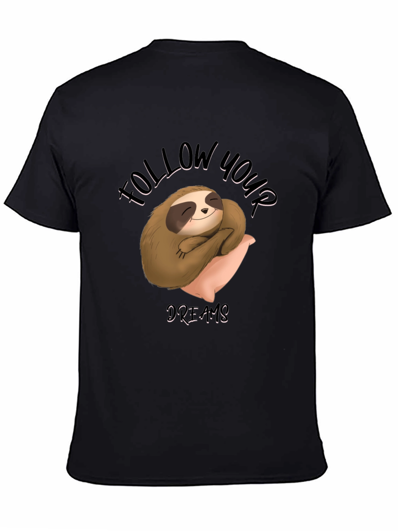 Sloth Follow Your Dreams Graphic Tee