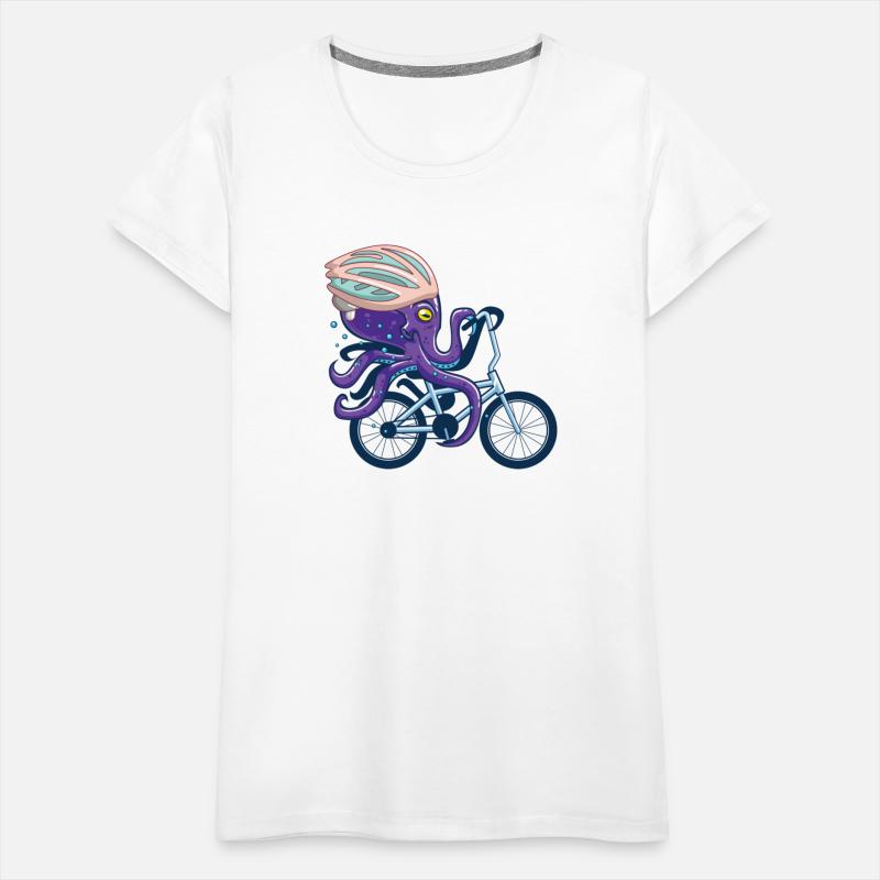 octopus on bike, funny octopus