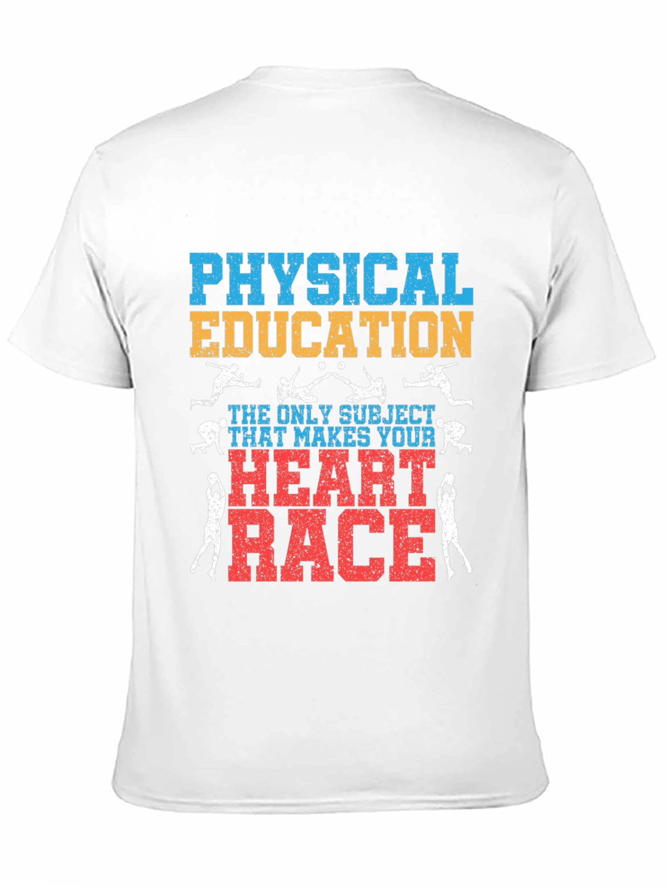 Physical Education Heart Race T-Shirt