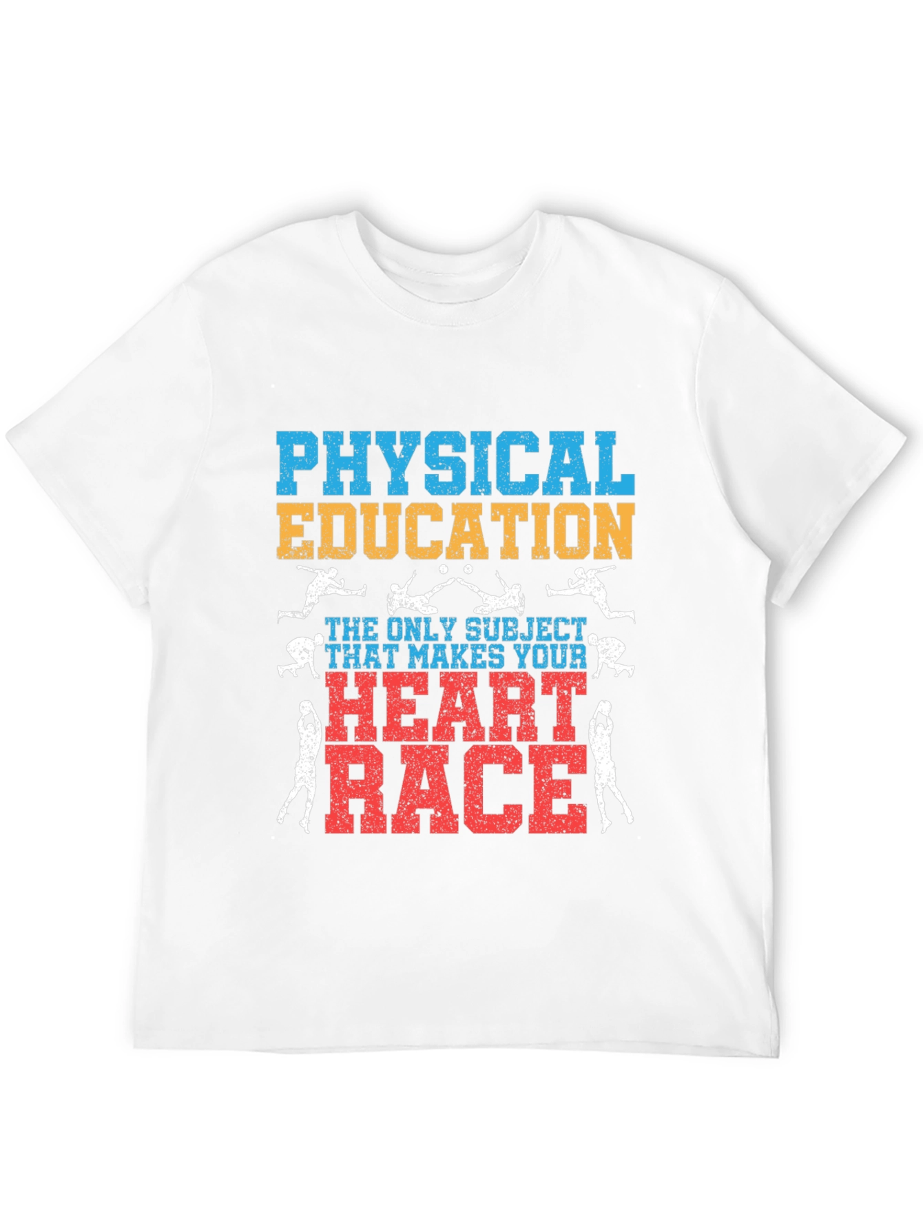 Physical Education Heart Race T-Shirt