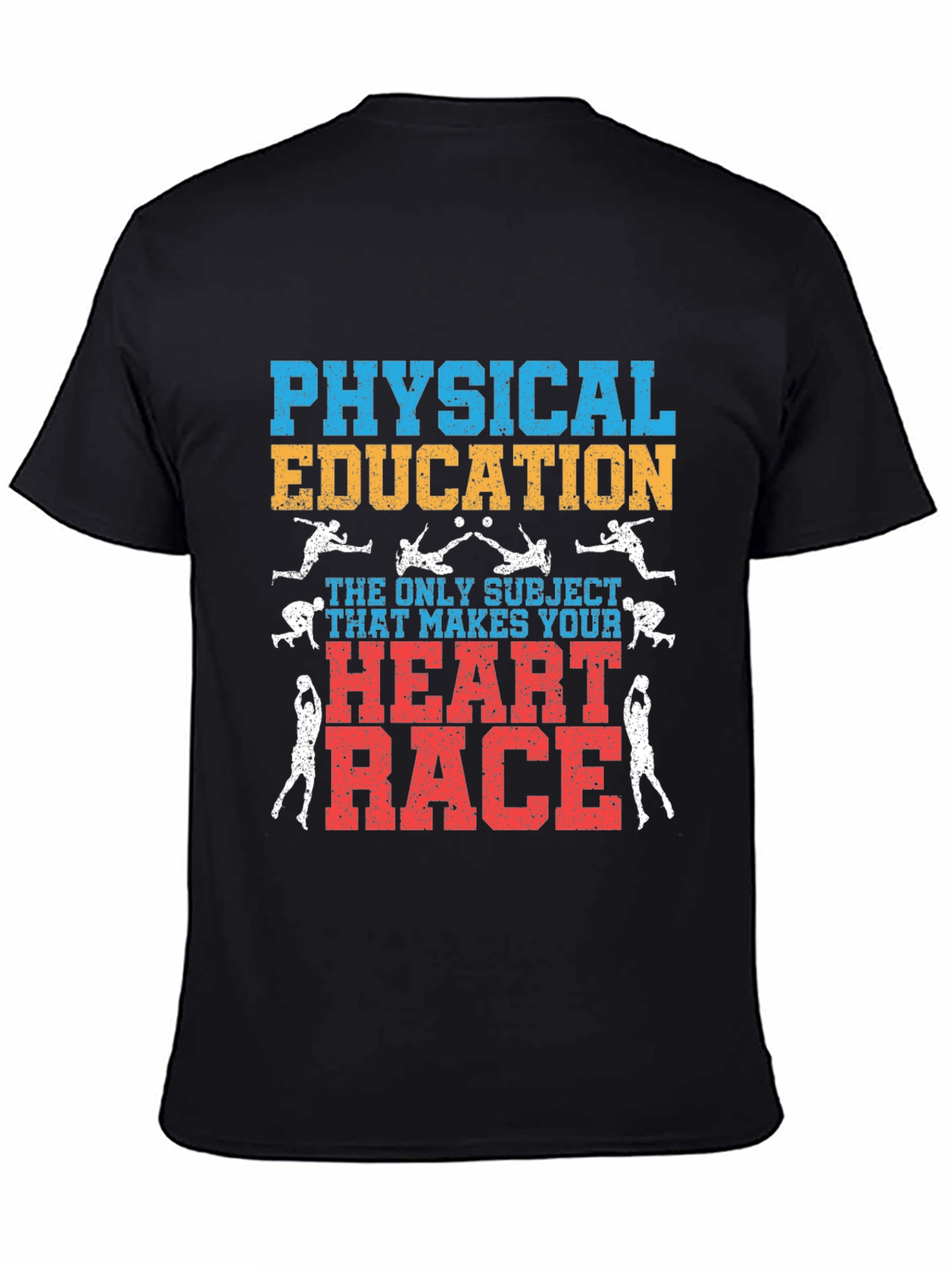 Physical Education Heart Race T-Shirt