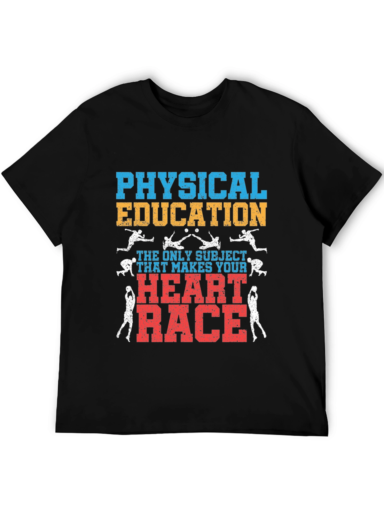 Physical Education Heart Race T-Shirt