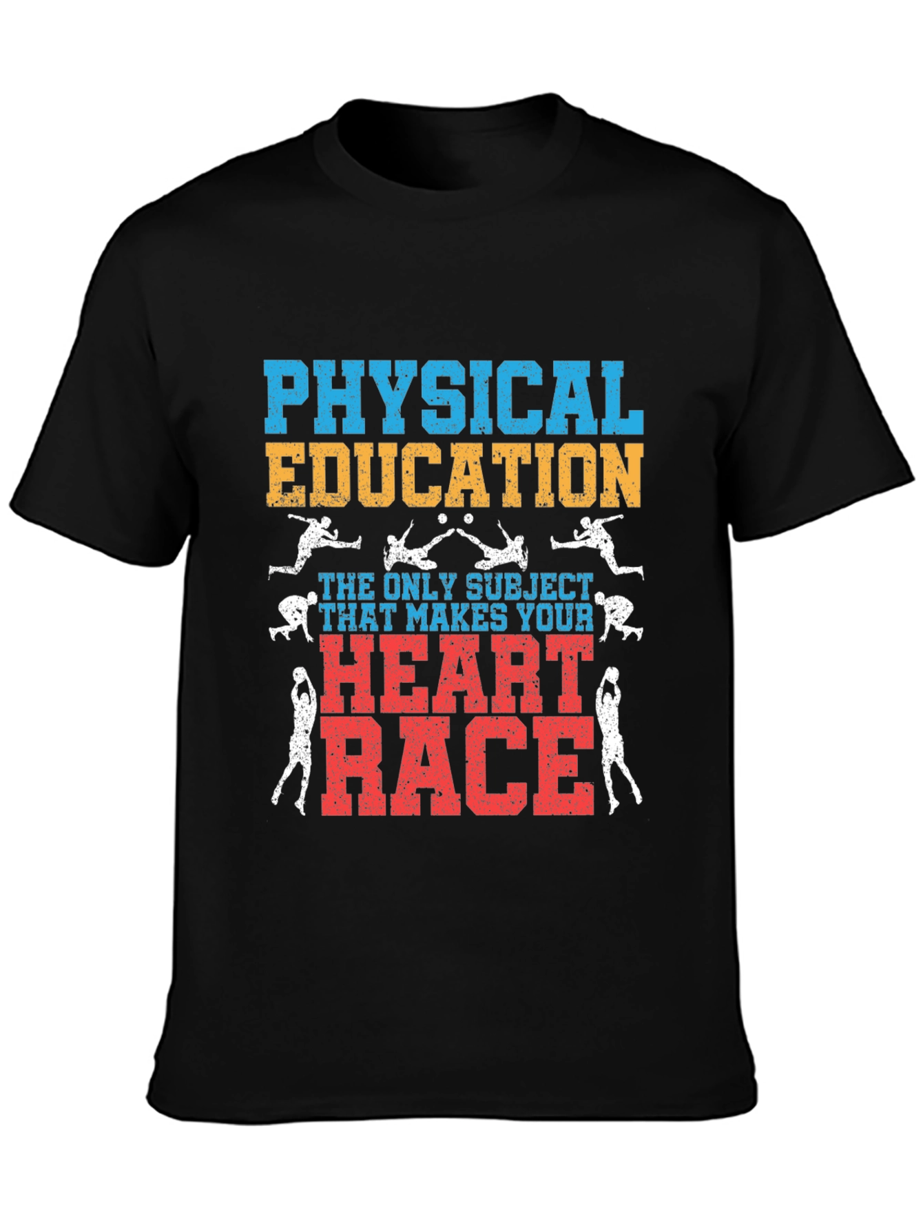 Physical Education Heart Race T-Shirt