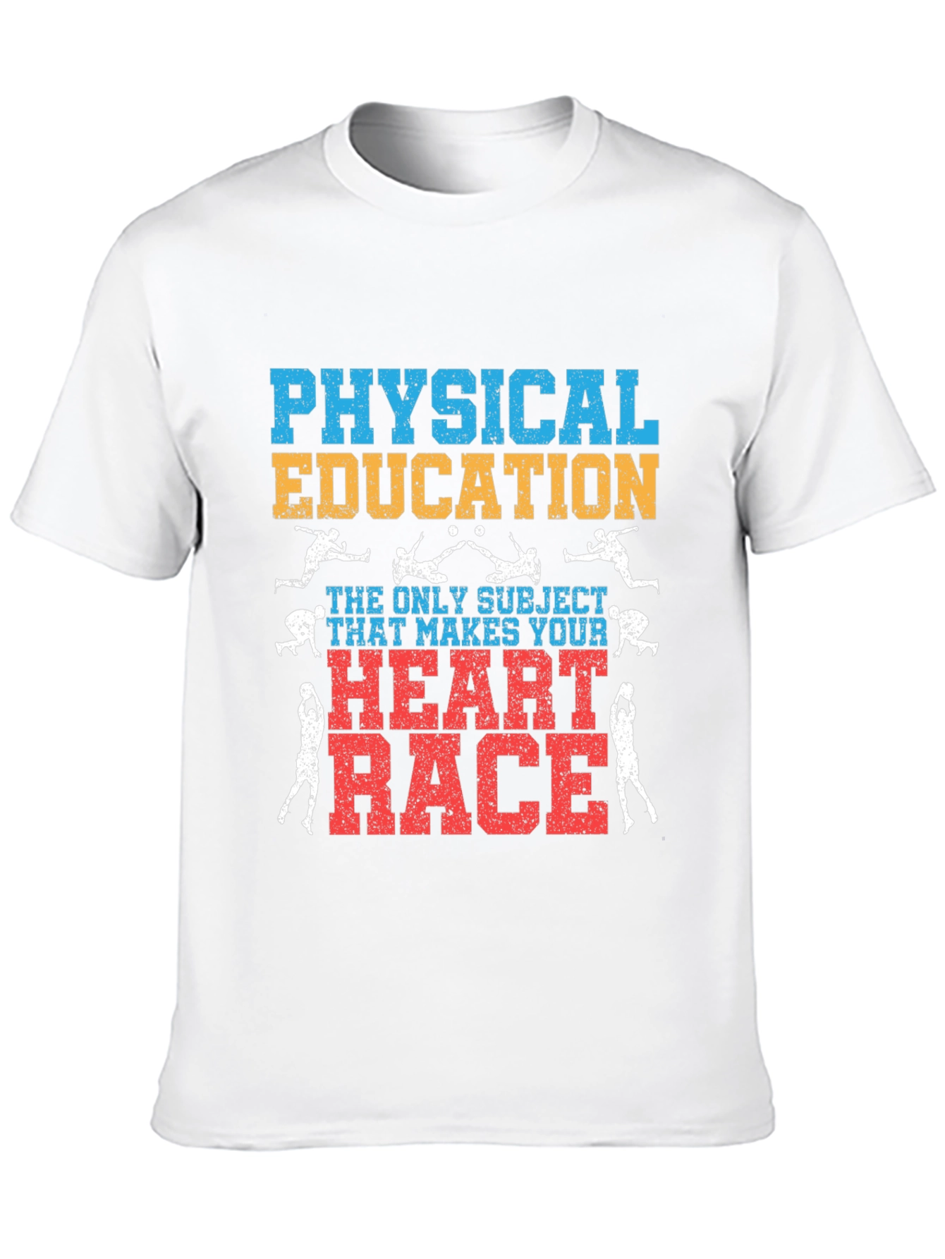 Physical Education Heart Race T-Shirt