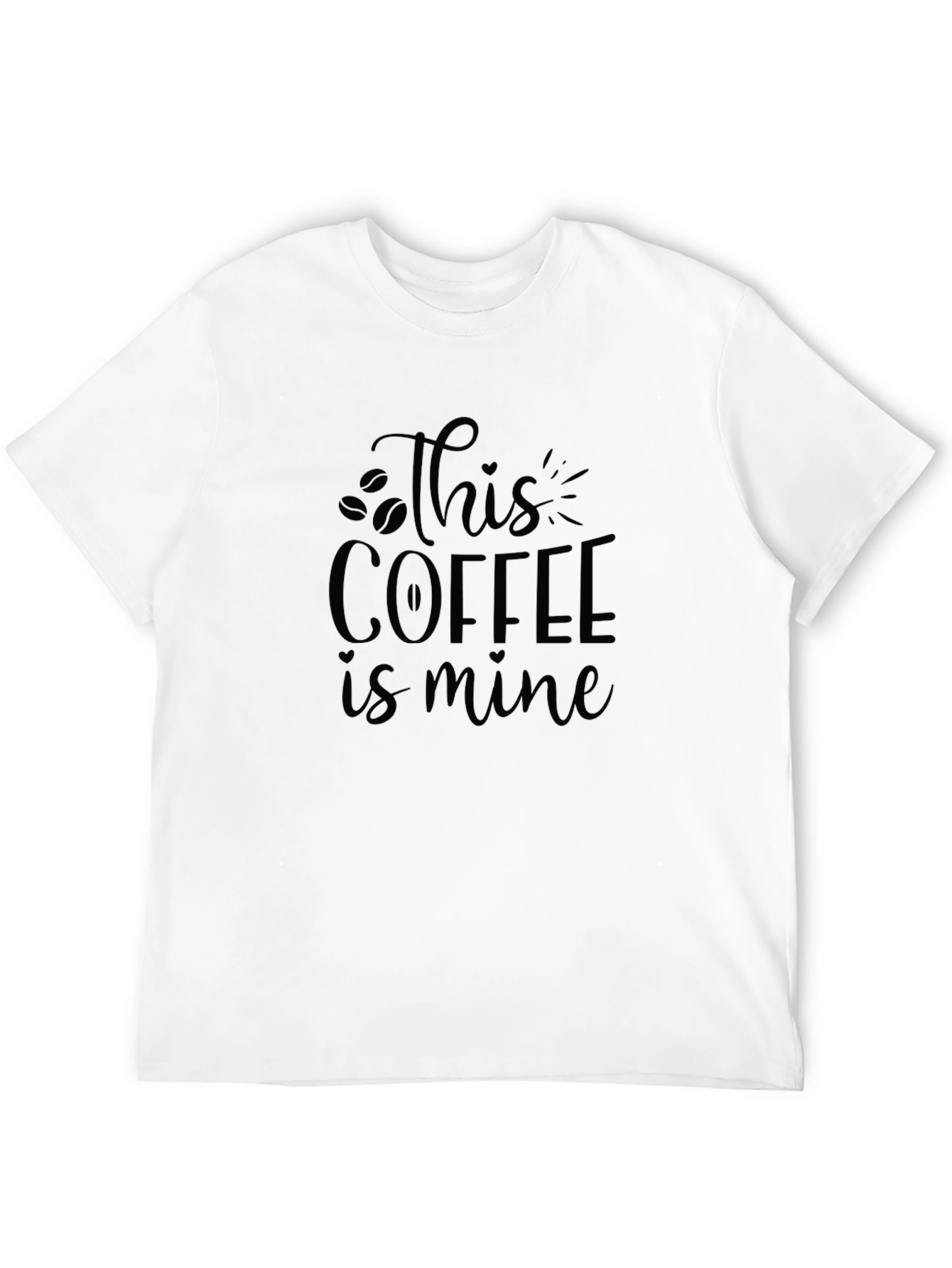 This Coffee is Mine T-Shirt - Black