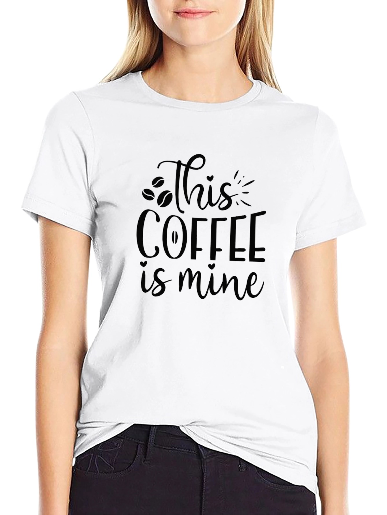 This Coffee is Mine T-Shirt - Black