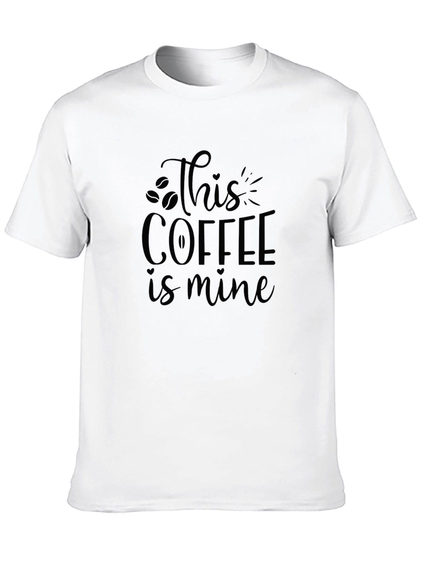 This Coffee is Mine T-Shirt - Black