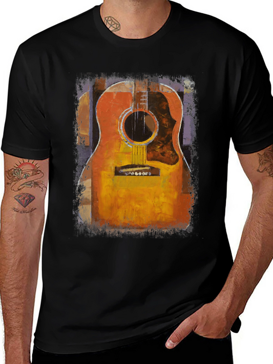 Guitar Graphic Tee - Musician Style