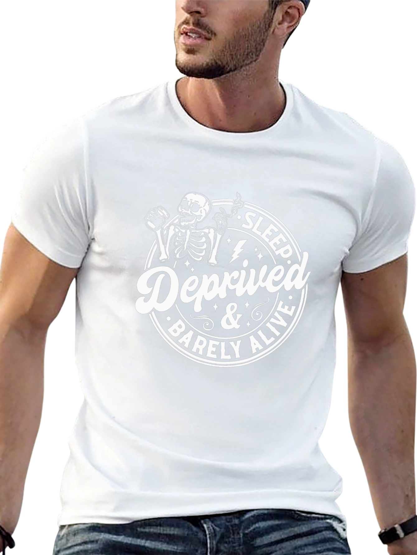 Sleep Deprived & Barely Alive Graphic Tee