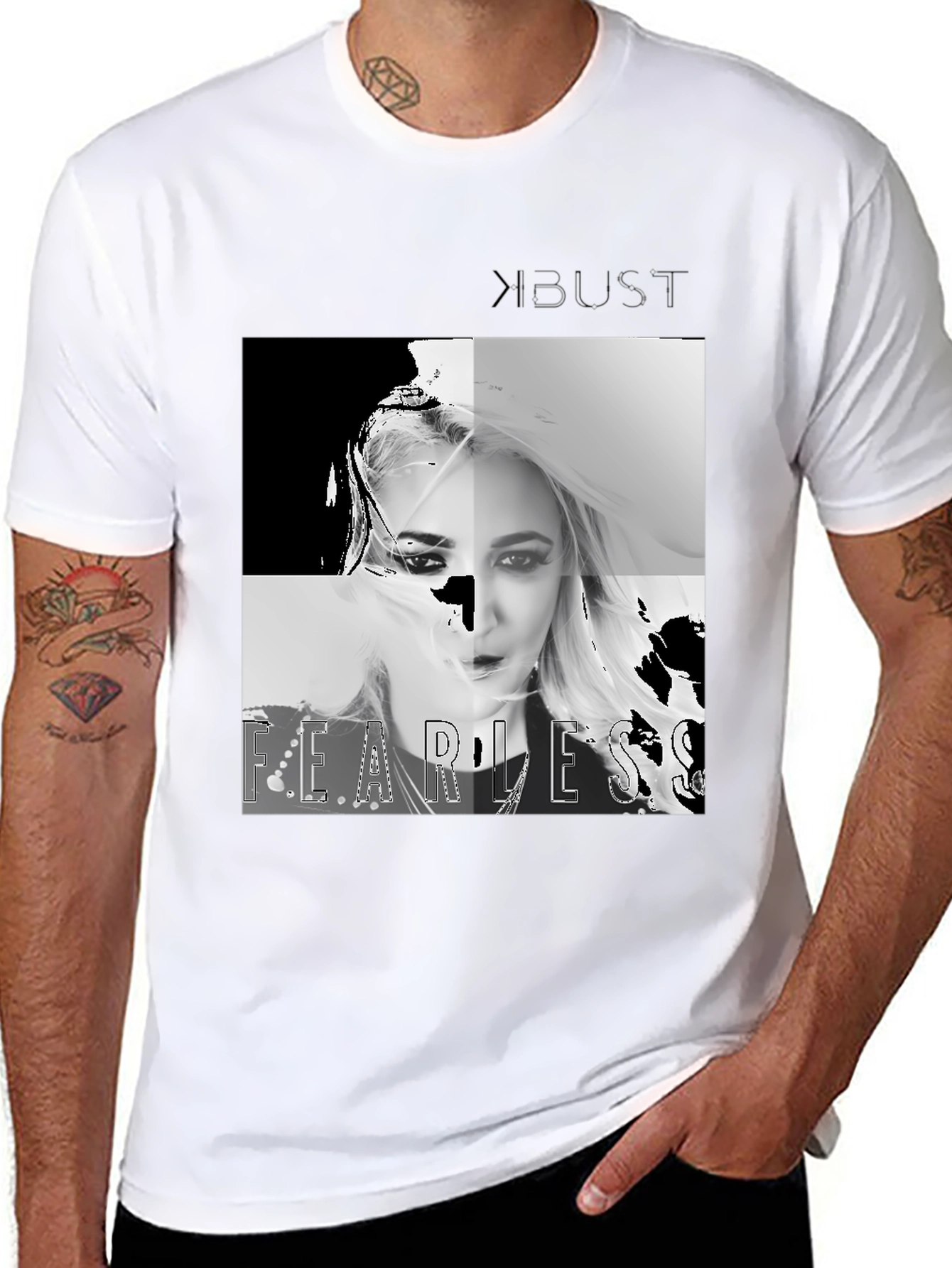 Fearless Graphic Tee - Mens Black T-Shirt