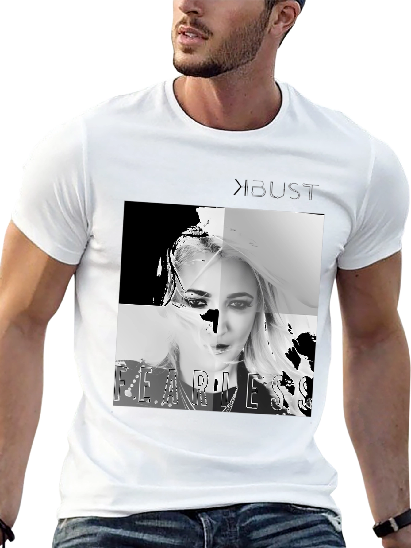 Fearless Graphic Tee - Mens Black T-Shirt