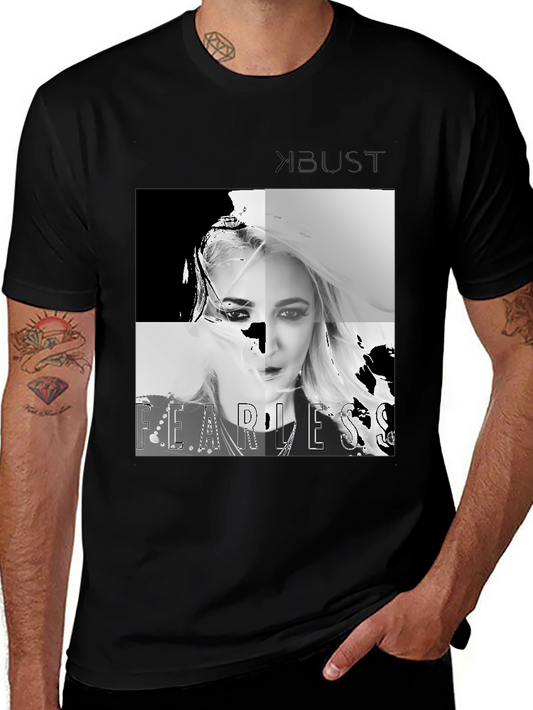Fearless Graphic Tee - Mens Black T-Shirt